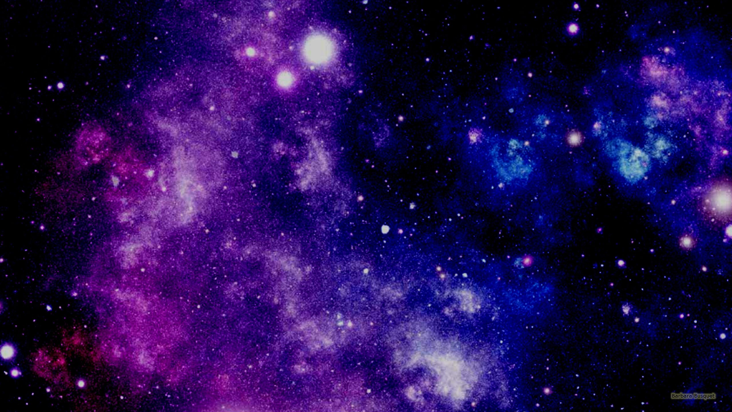 Galassia viola e blu, 2560x1440 1440p, Desktop