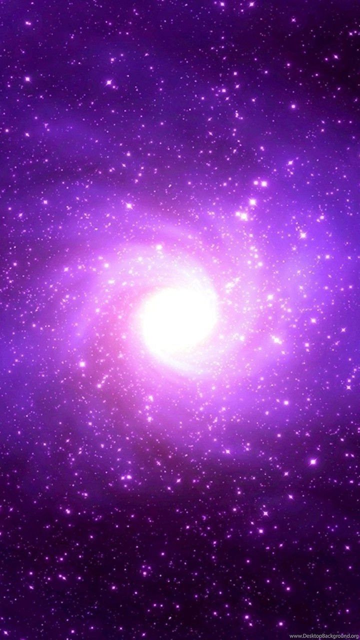 Galassia viola vorticosa, 720x1280 Full HD Verticale, Smartphone