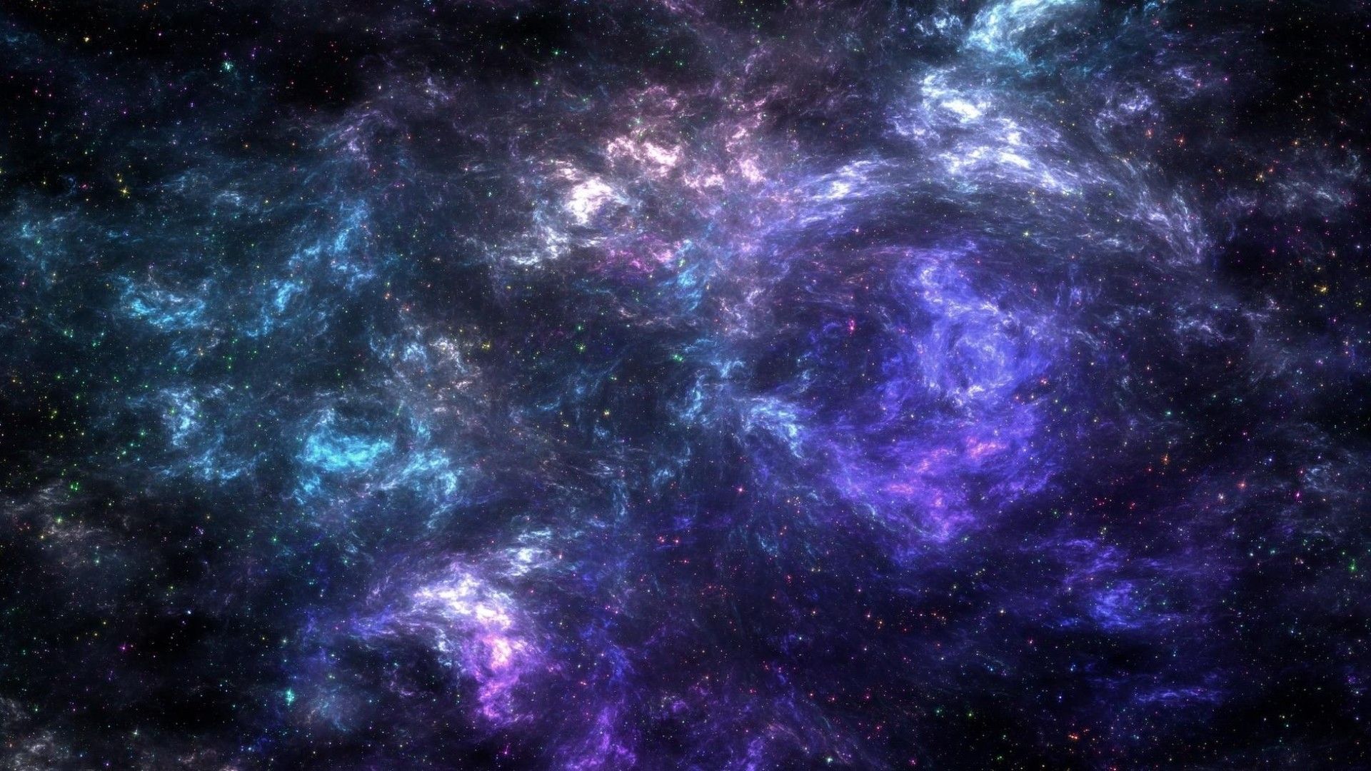 Nebulosa viola e blu, 1920x1080 1080p, Desktop