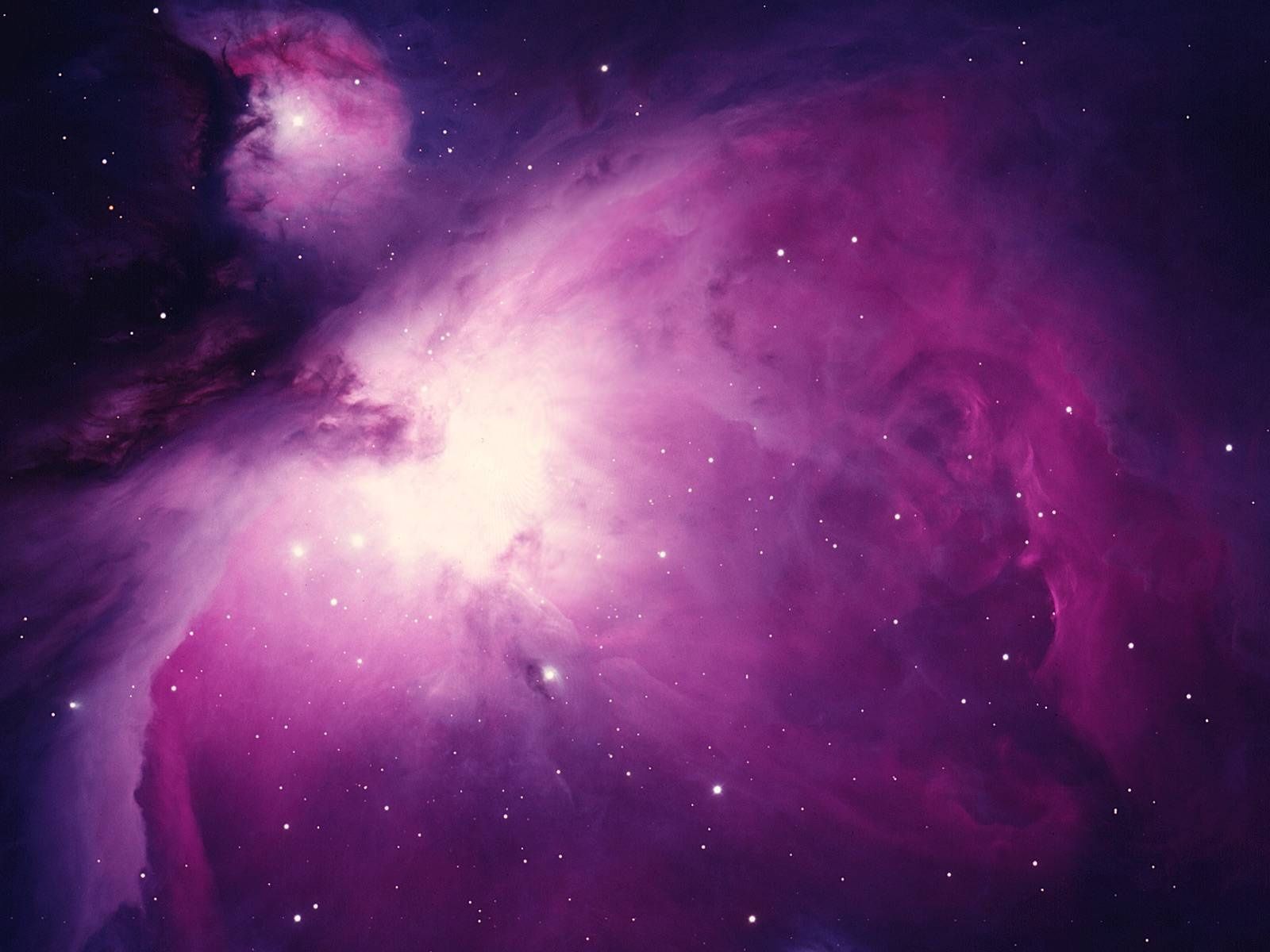 Nebulosa viola con stelle, 1600x1200 HD Ready, Laptop