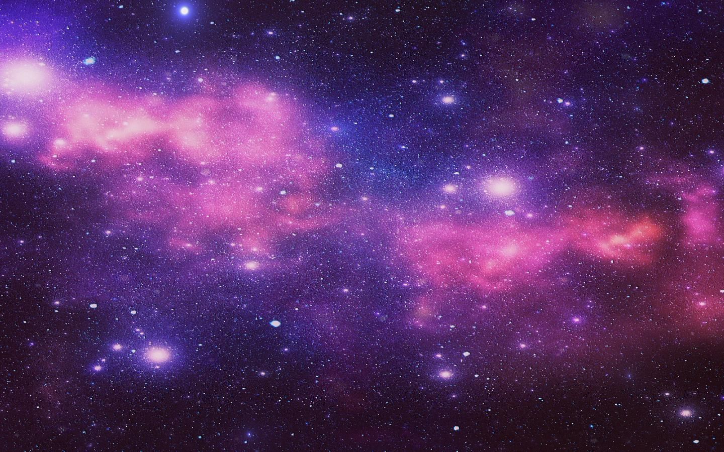 Galassia viola con stelle, 1440x900 720p, MacBook Air