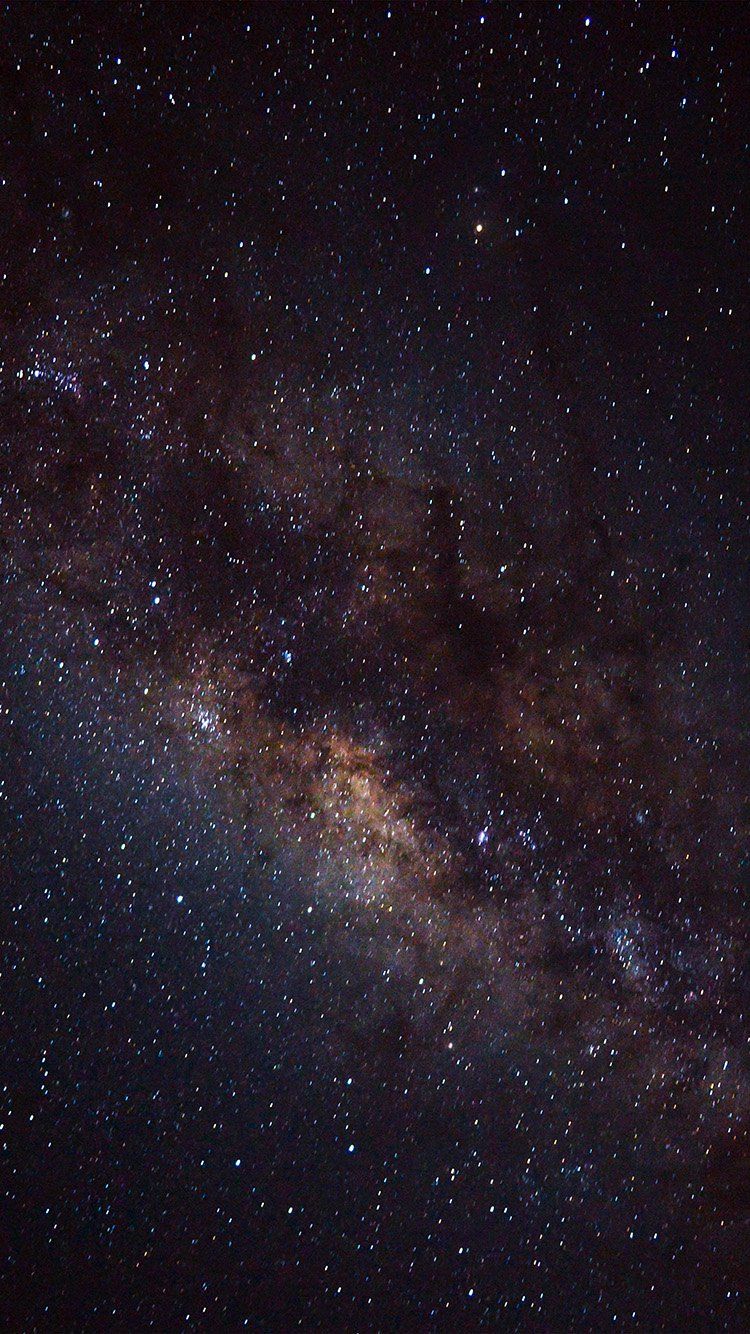 Via Lattea stellata scura, 750x1334 Verticale, iPhone