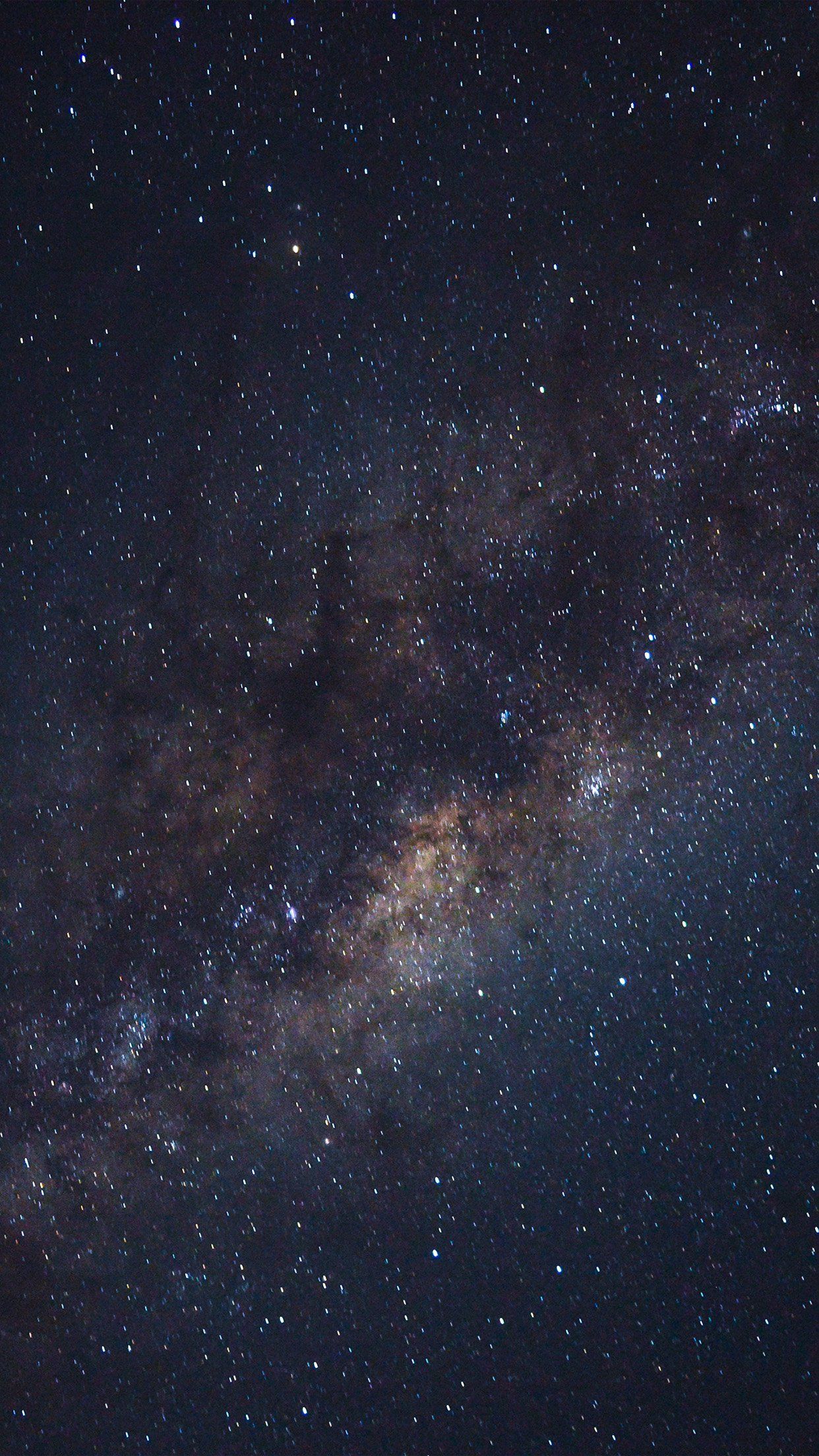 Via Lattea stellata notturna, 1242x2208 Full HD Verticale, iPhone