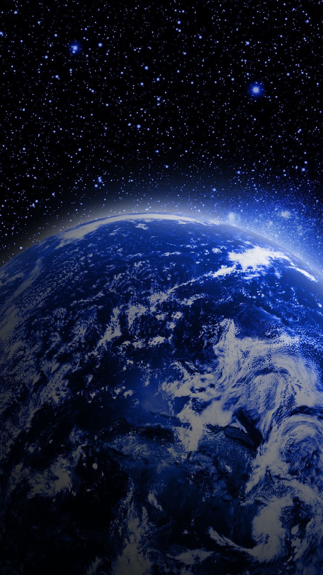 Pianeta Terra nello spazio, 1080x1920 Full HD Verticale, Samsung Galaxy