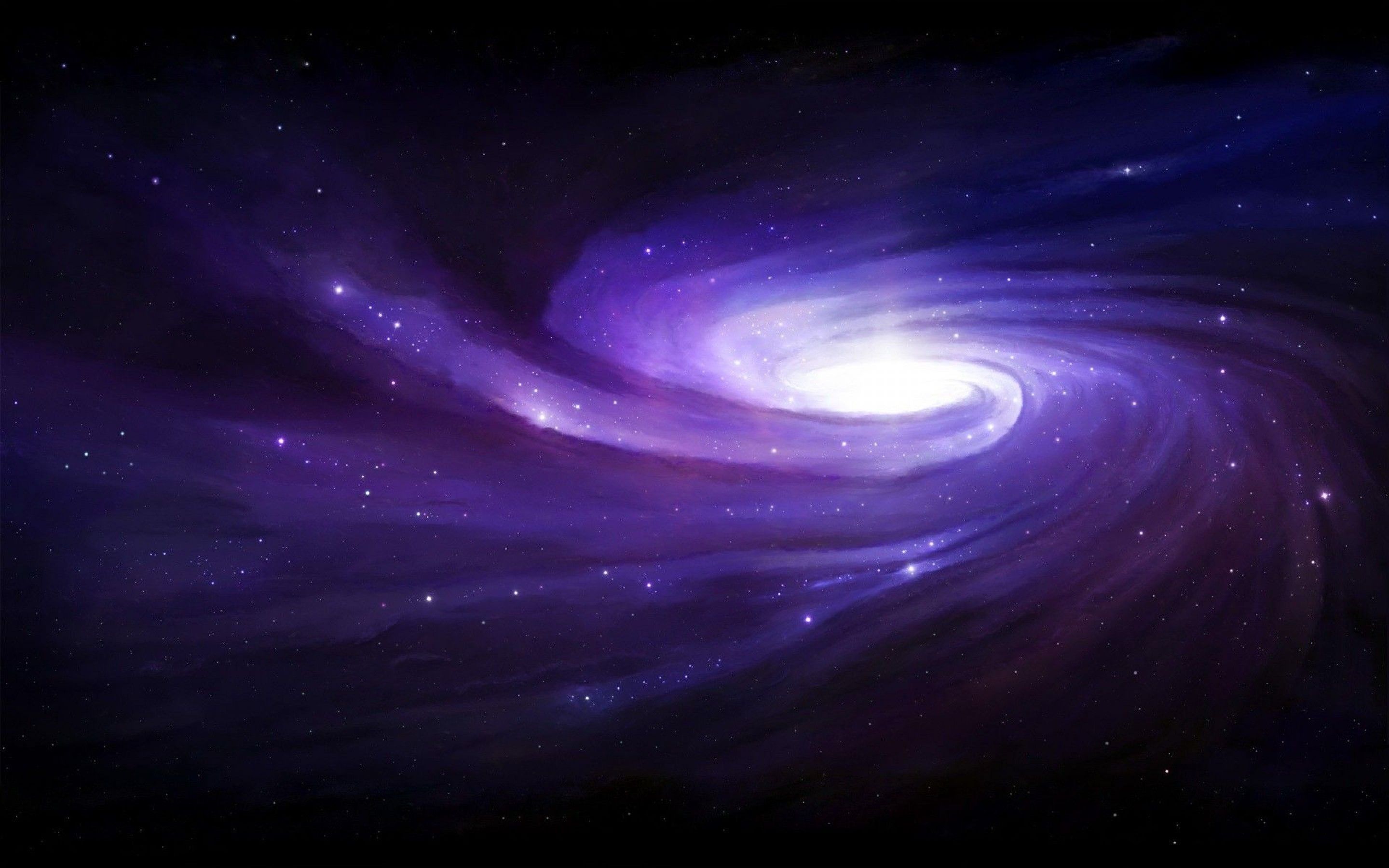 con Galassia Blu e Viola, 2880x1800 2K+, Desktop