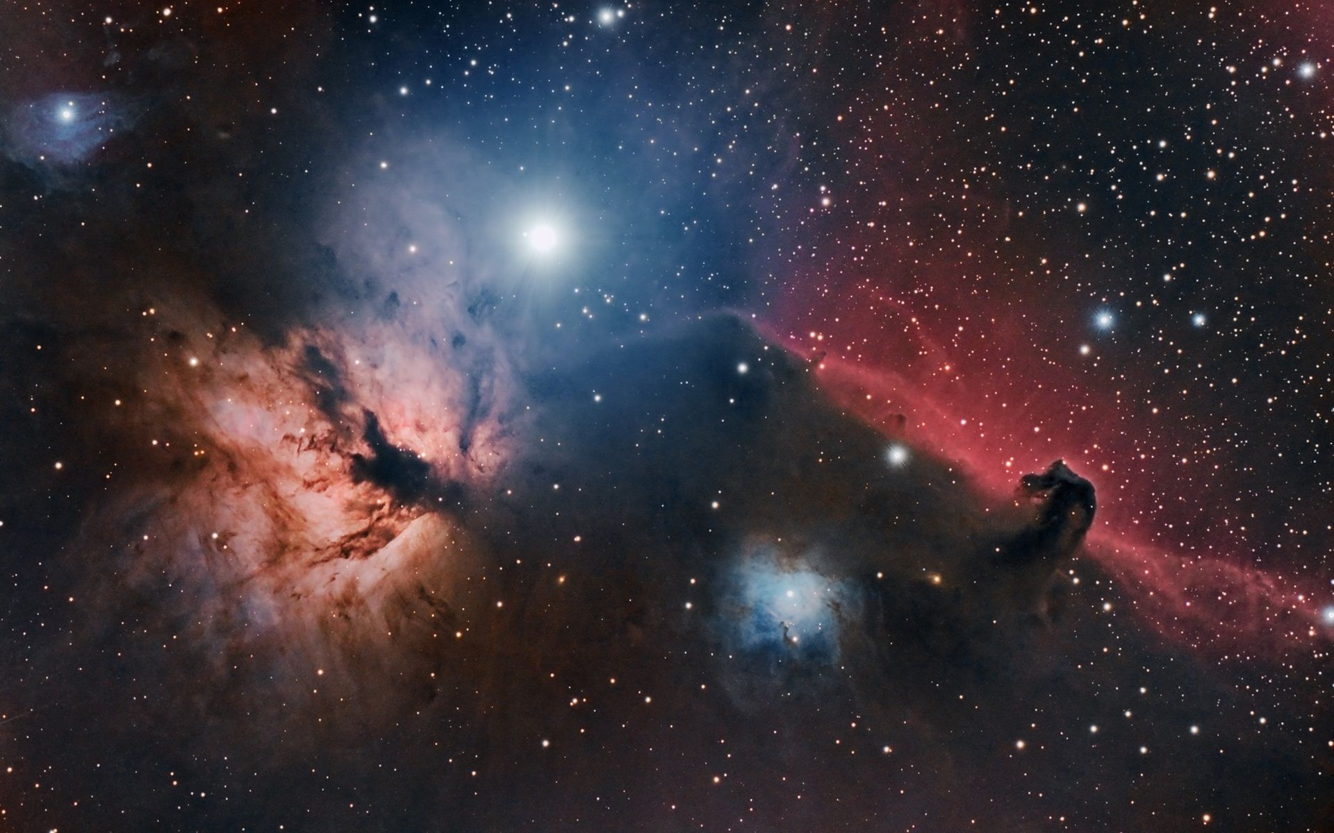 Nebulosa Testa di Cavallo, stelle, 1920x1200 Full HD+ WUXGA, PC