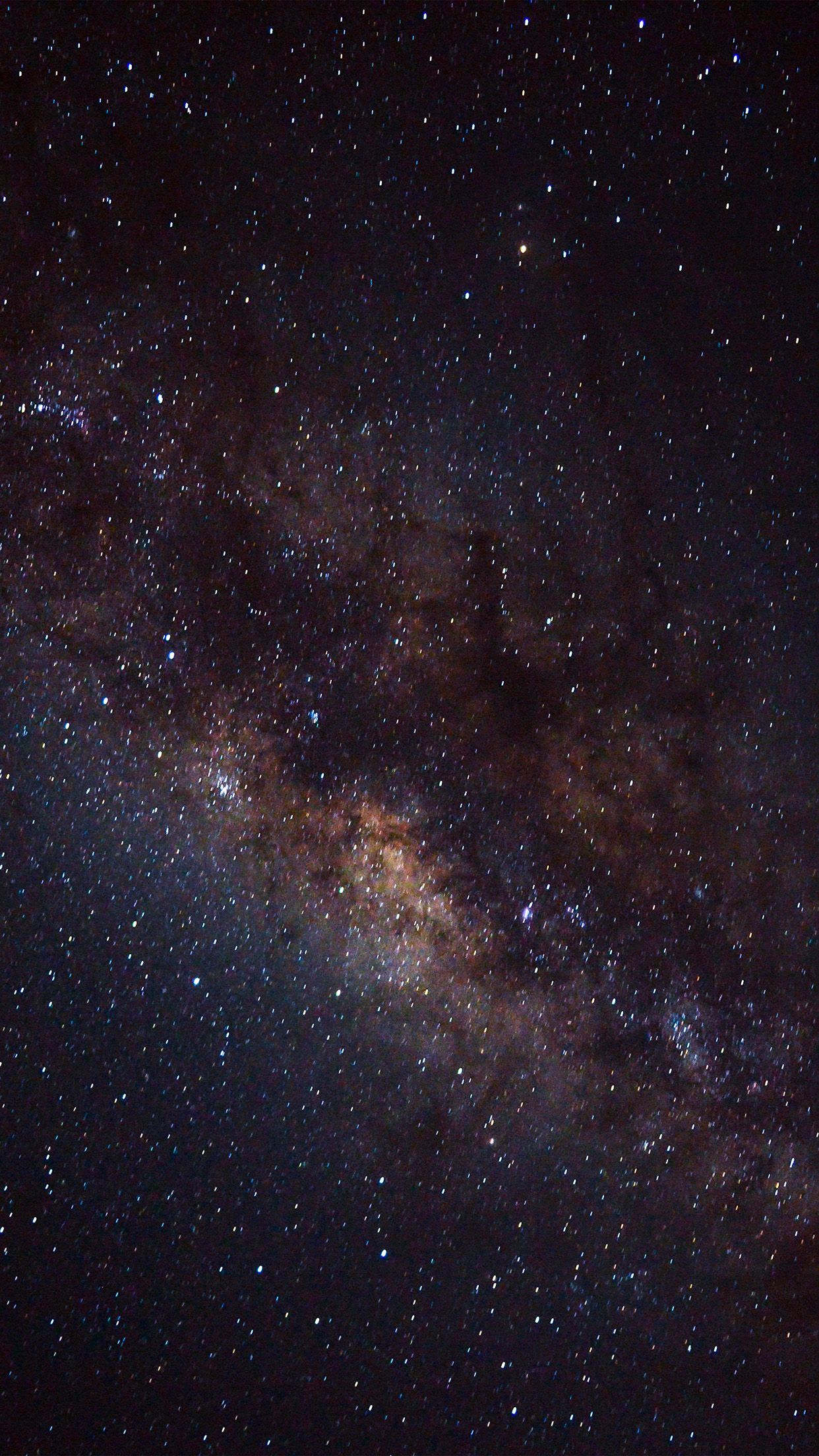 Via Lattea stellata scura, 1242x2208 Full HD Verticale, iPhone