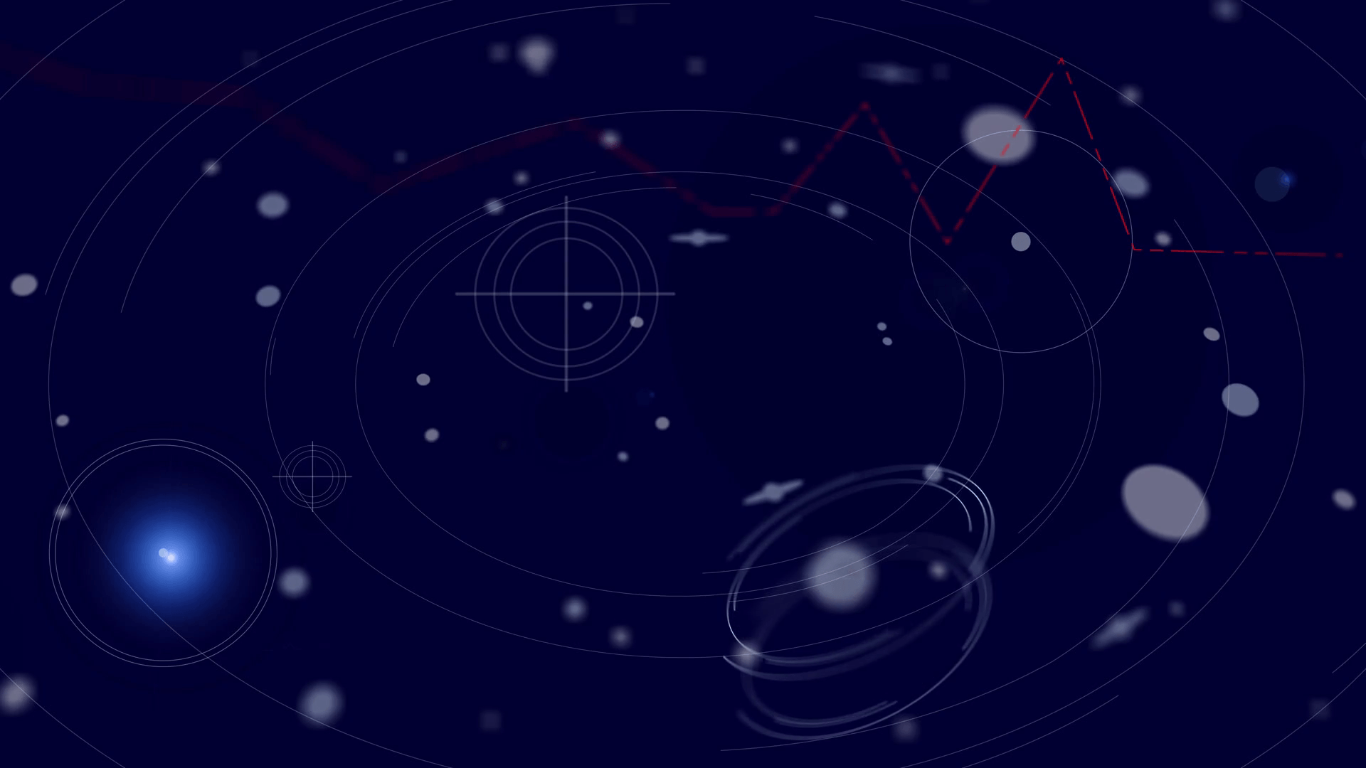 Galassia astratta blu scuro, 1920x1080 1080p, Desktop