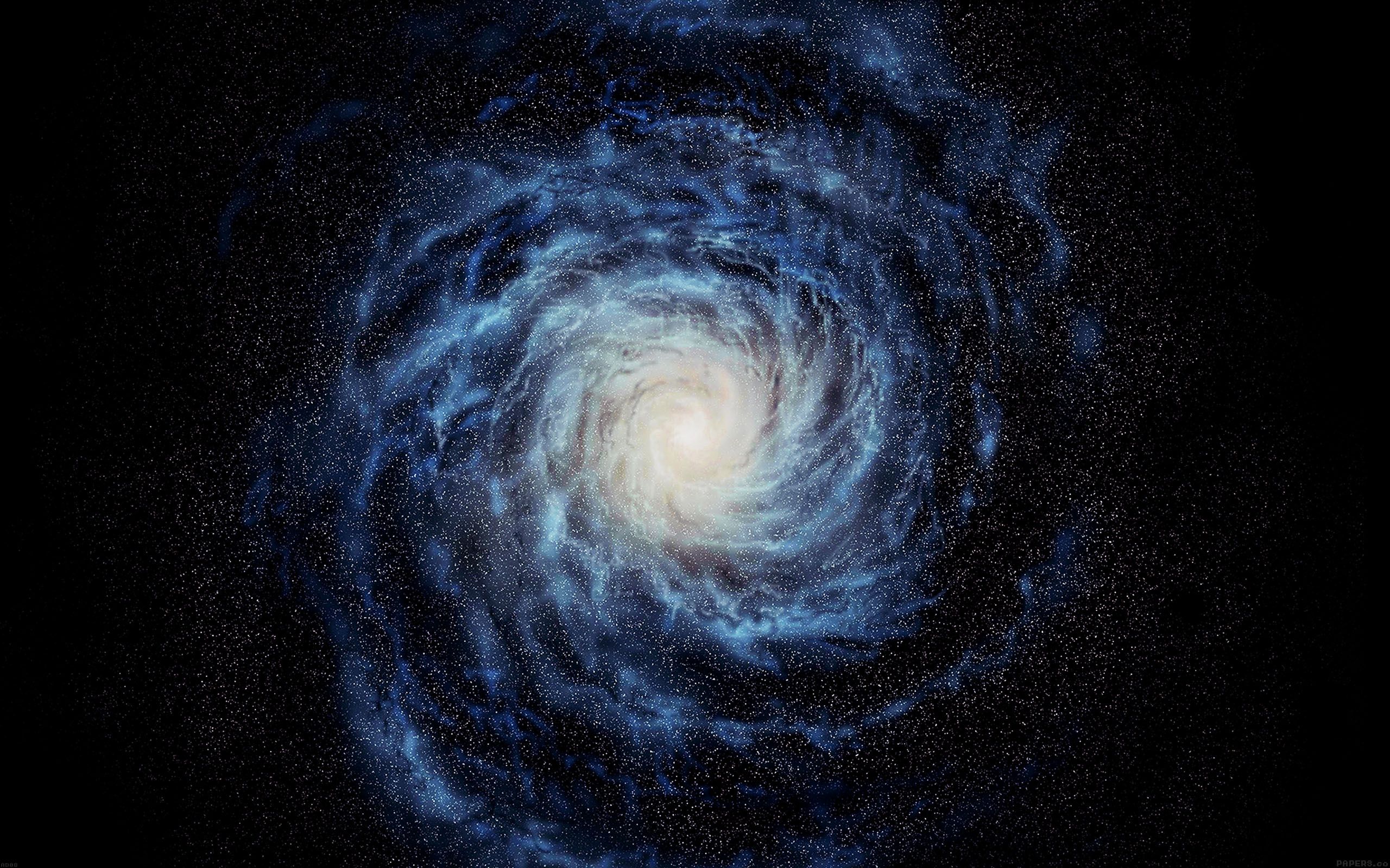 Galassia a spirale blu, 2560x1600 2K, Desktop