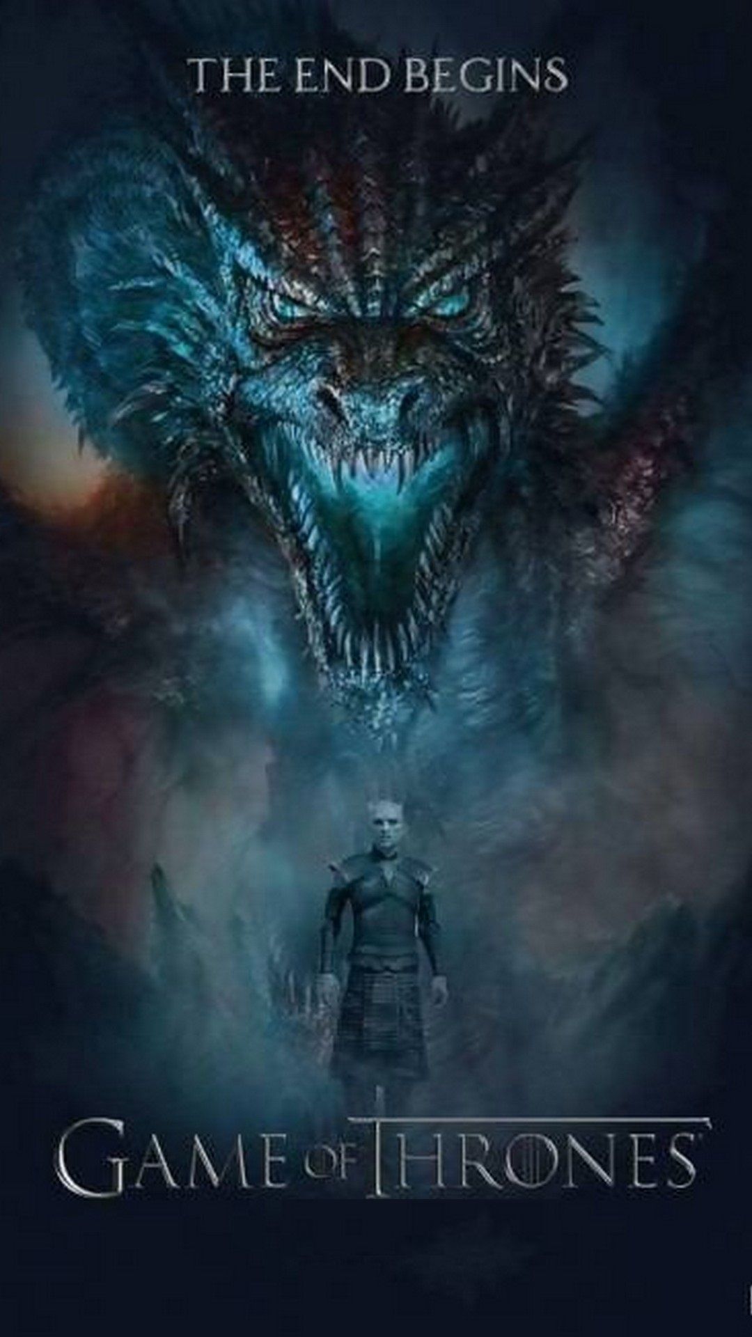Night King occhi blu, 1080x1920 Verticale, iPhone
