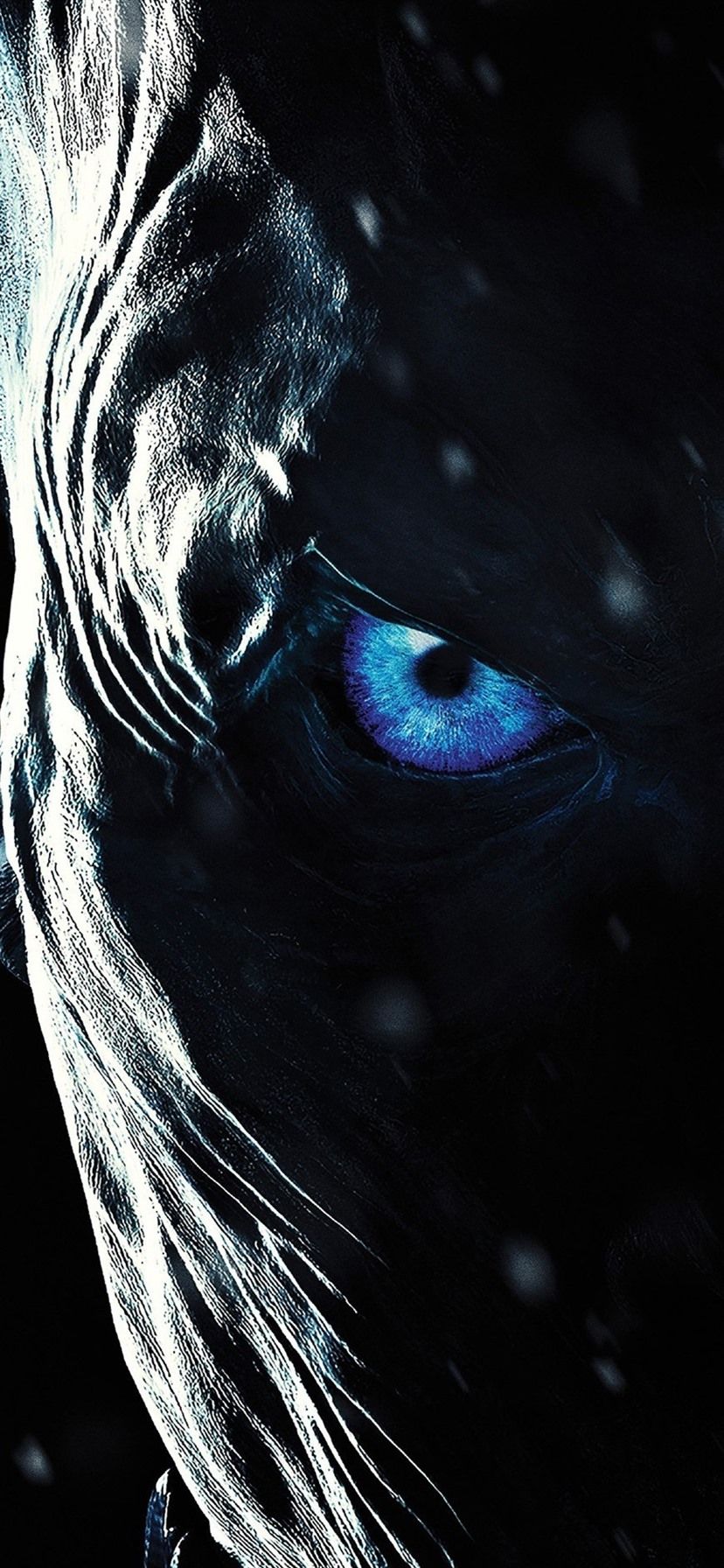 Occhio azzurro White Walker, 1125x2436 Verticale, iPhone Air