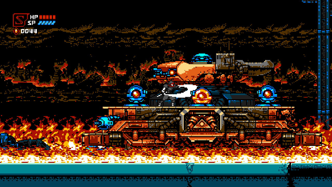 Cyber Shadow scena pixel art, 1280x720 HD, Desktop