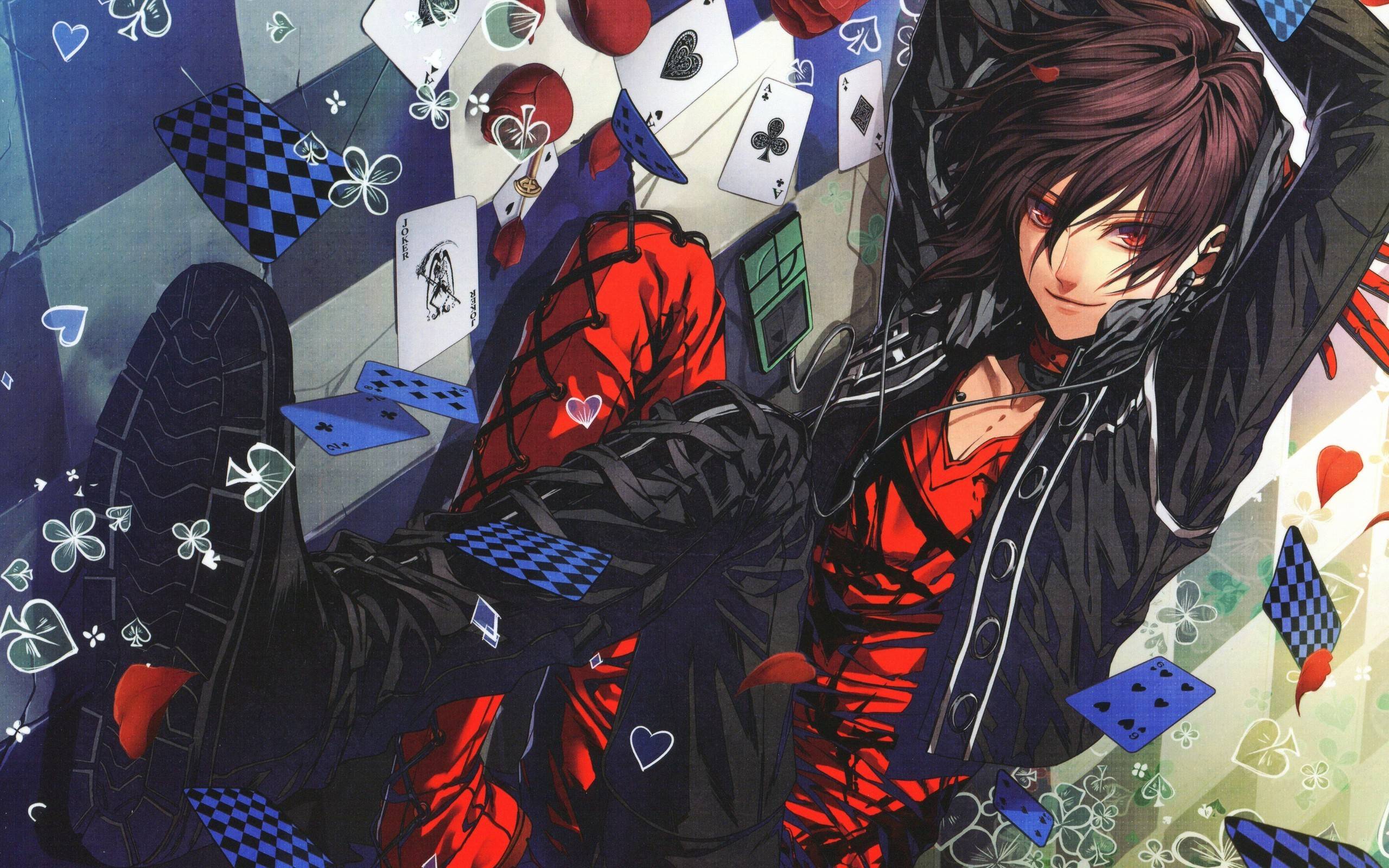 Ragazzo anime carte da gioco, 2560x1600 WQXGA, PC