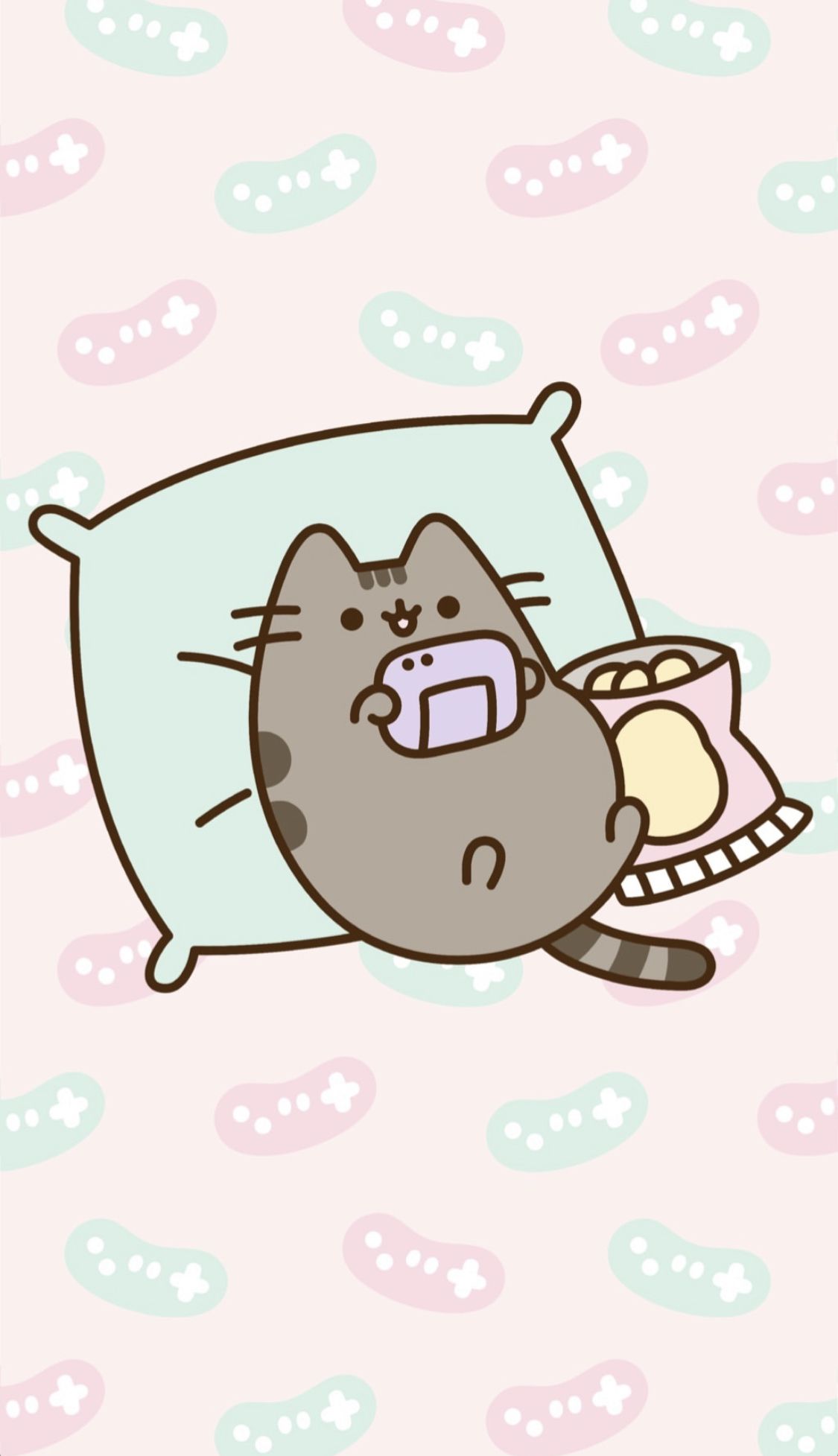Pusheen gatto videogioco cuscino, 1125x1955 Verticale, Telefono