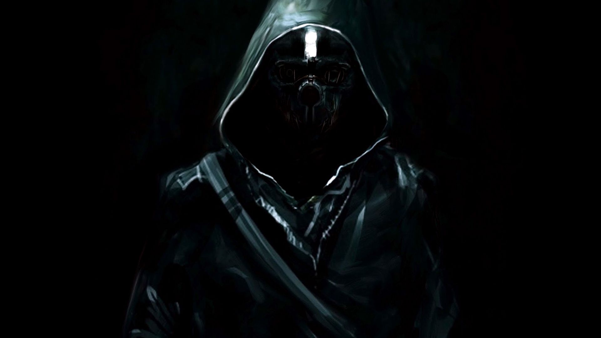 Personaggio incappucciato scuro, 1920x1080 Full HD, Laptop