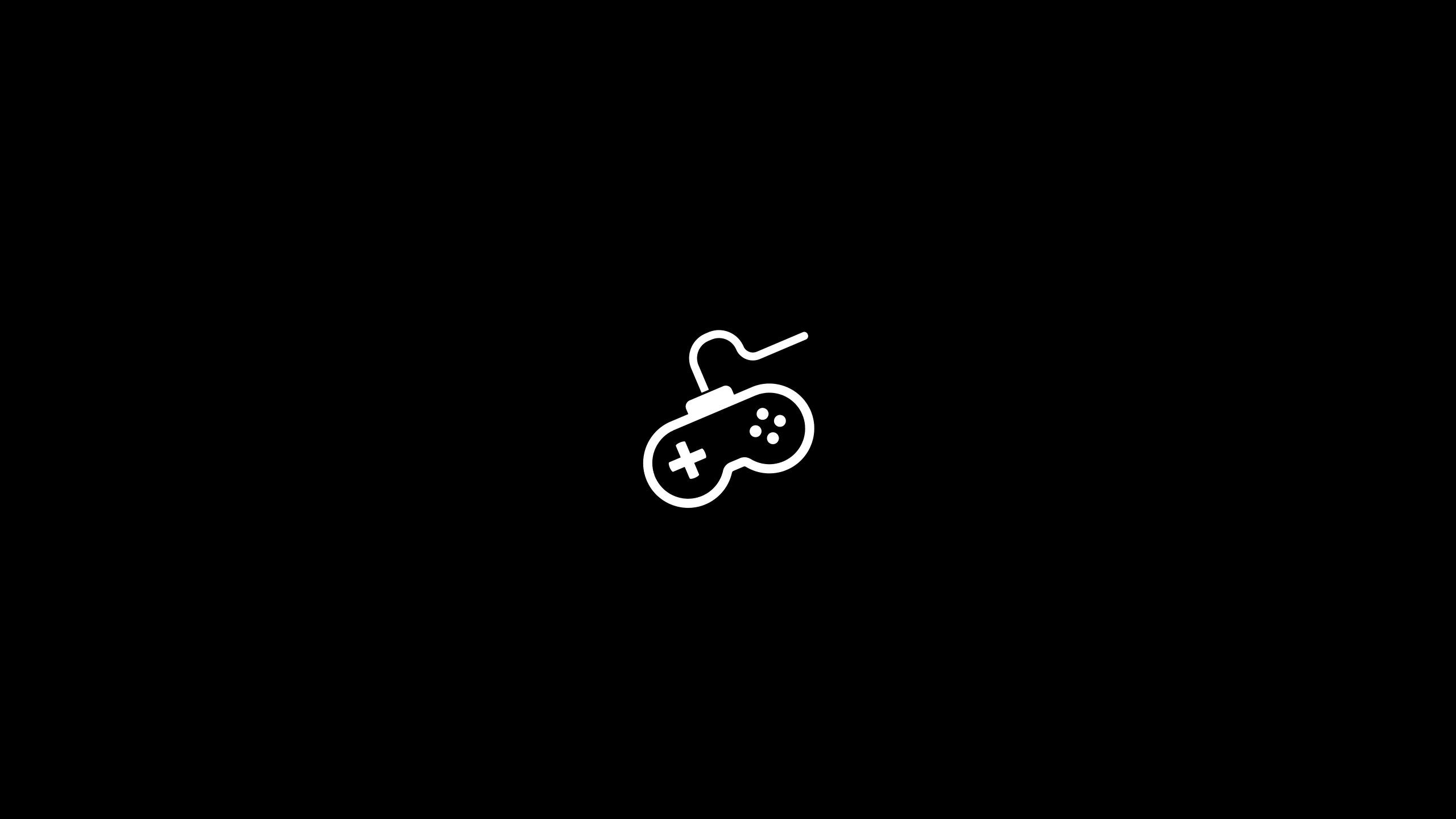 Icona controller gaming minimal, 2560x1440 1440p, Desktop