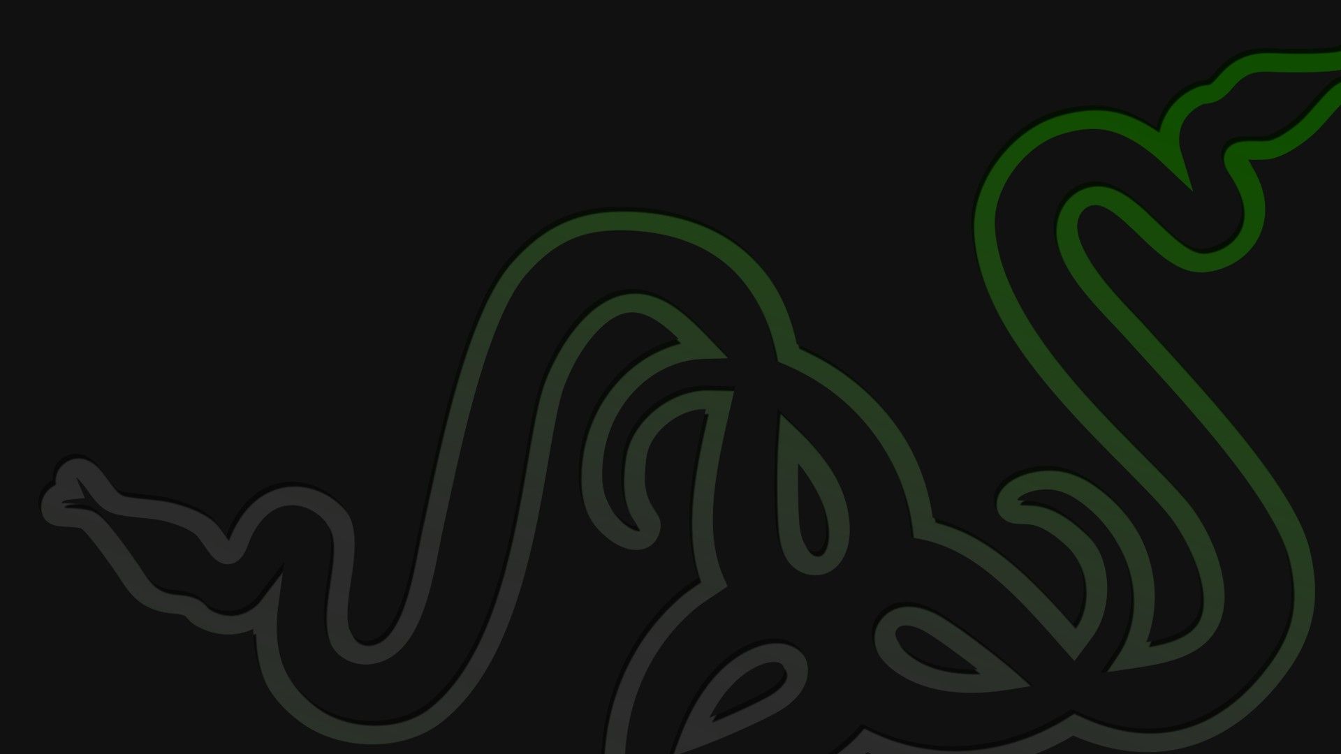 Logo Razer serpente verde, 1920x1080 Full HD 1080p, PC
