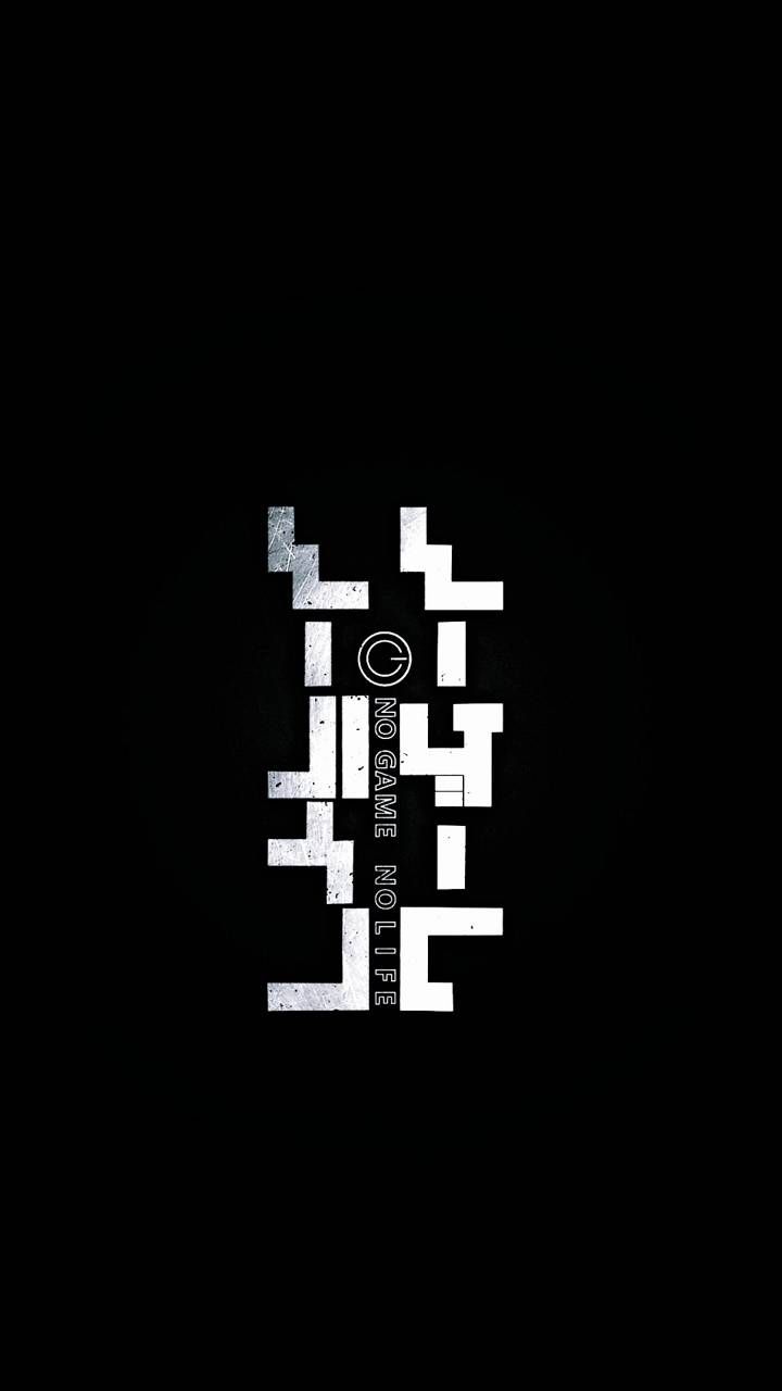 Pattern astratto pixel bianco nero, 720x1280 Verticale, Telefono