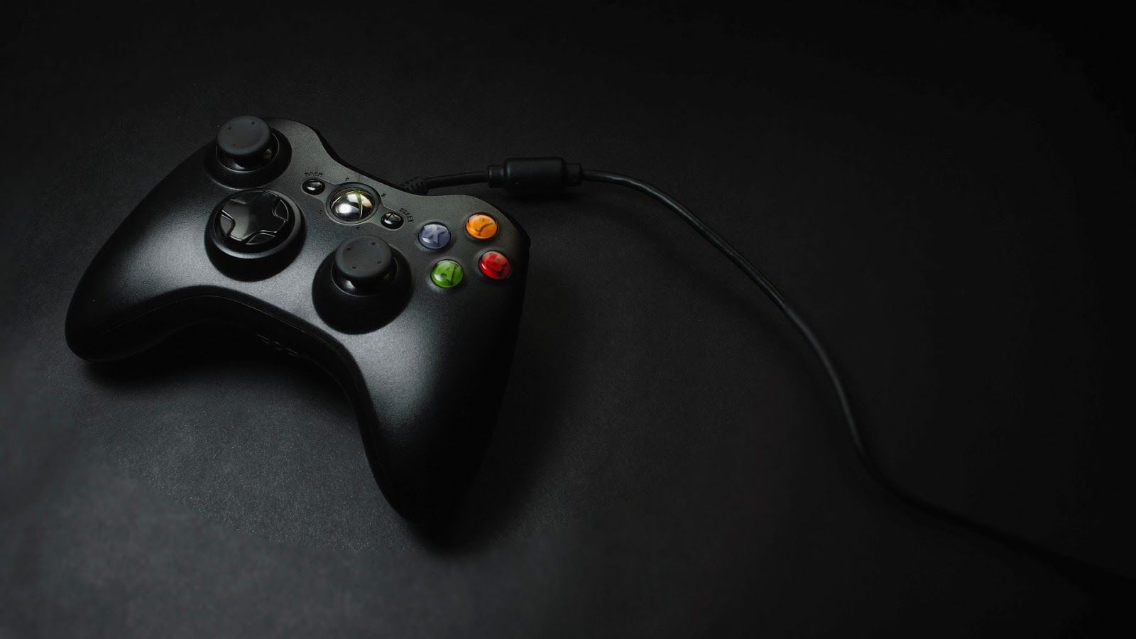 Controller Xbox 360 nero, 1600x900 HD Ready, Desktop