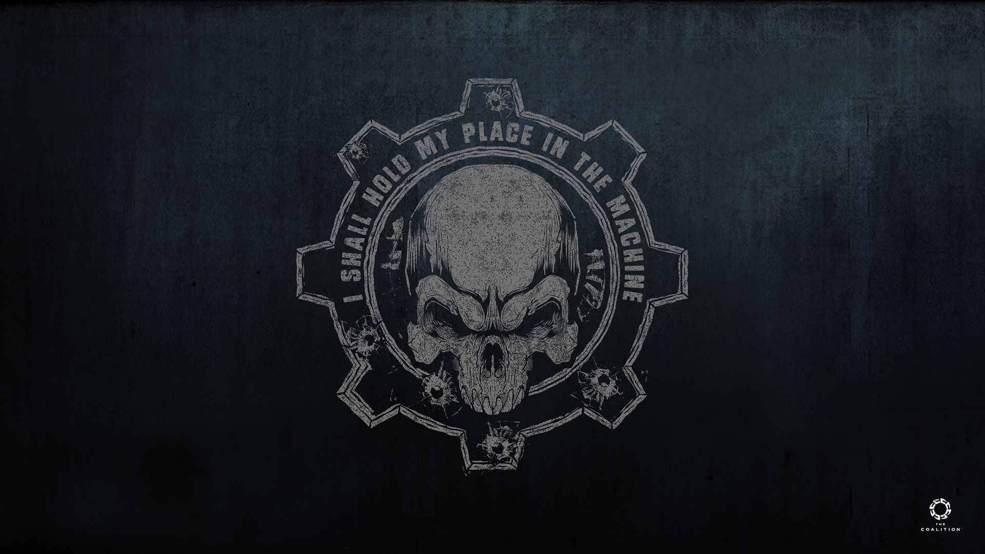 Logo teschio Gears of War, 1920x1080 1080p, PC Desktop