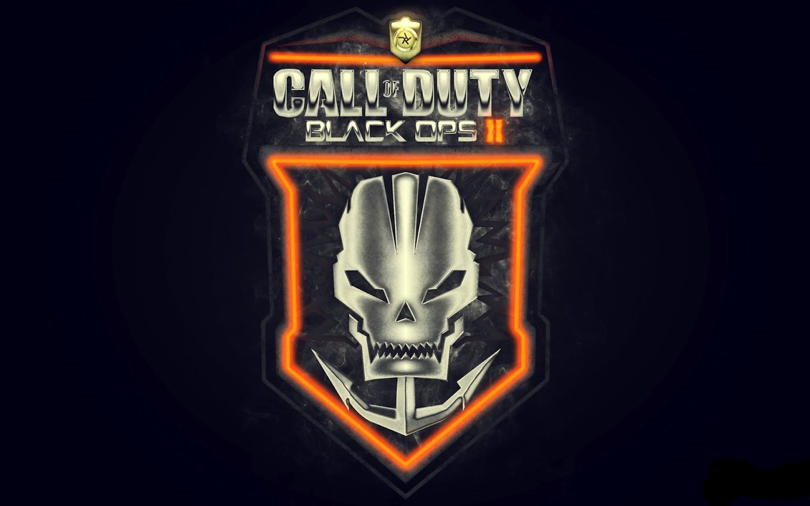 Call of Duty Black Ops II logo, Activision, 1600x1000 900p, PC