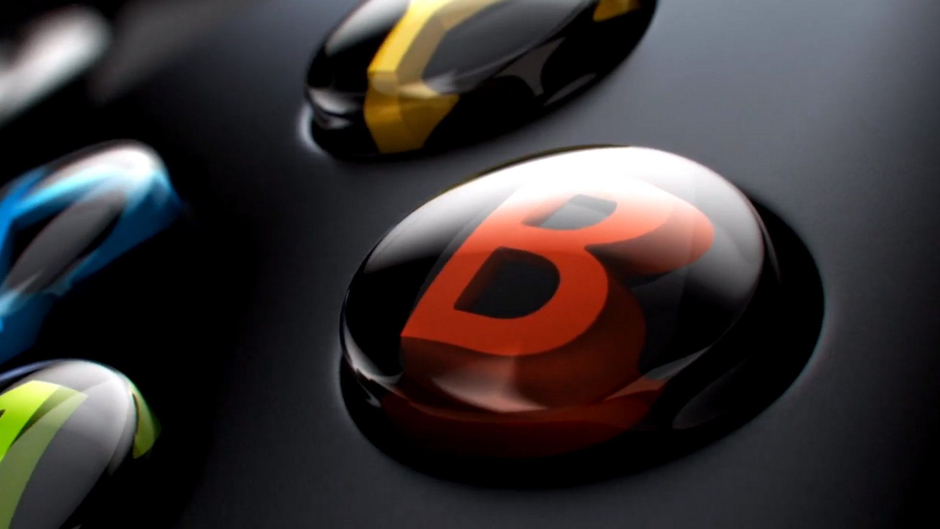 Pulsanti controller Xbox 3D, 1920x1080 Full HD 1080p, PC Desktop