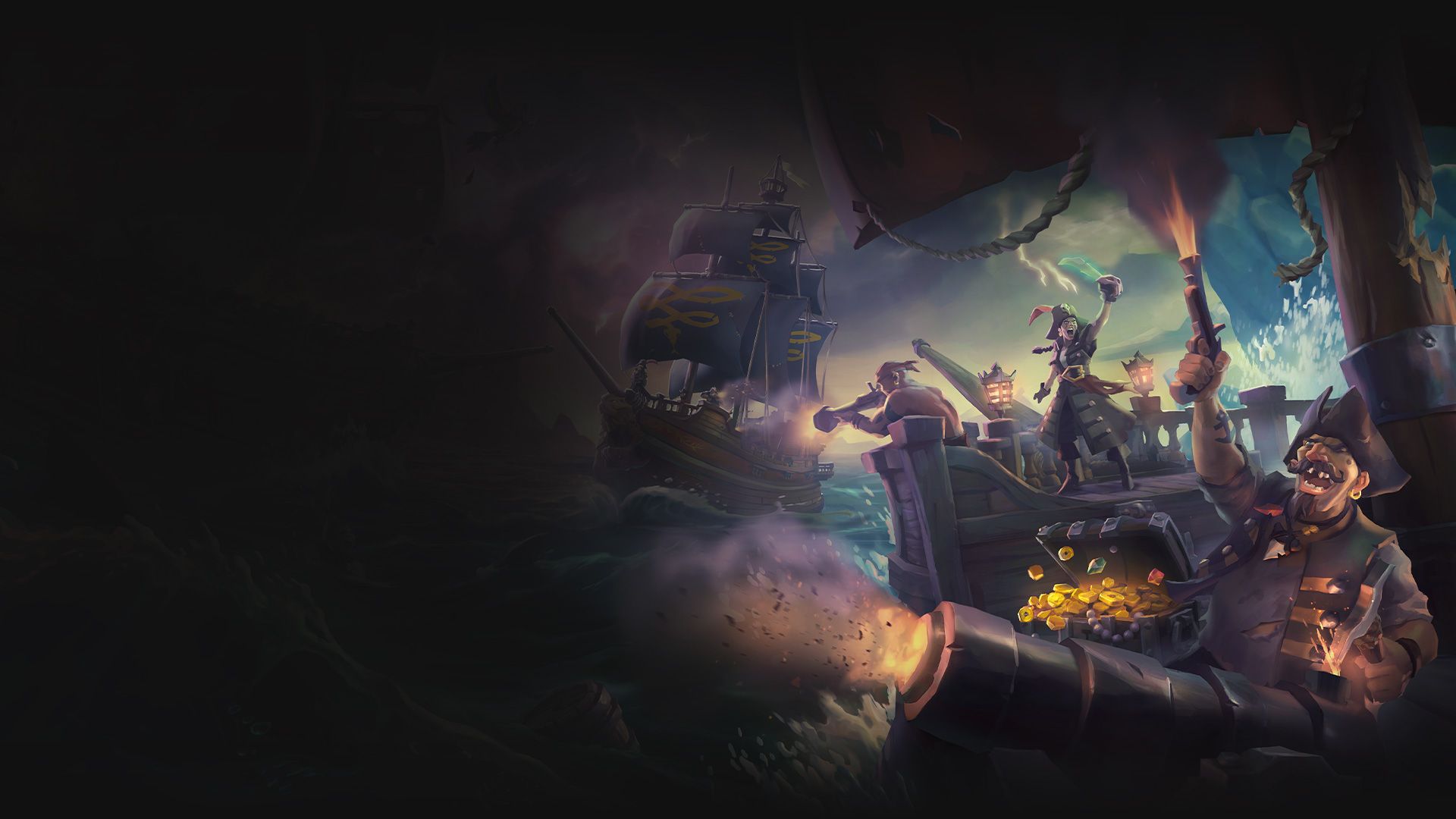 Sea of Thieves nave pirata, 1920x1080 Full HD 1080p, Desktop