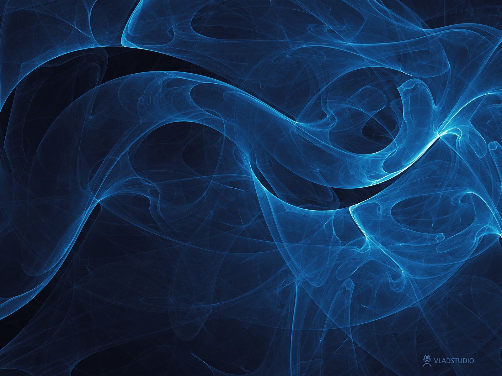 Sfondo geometrico astratto blu, 3840x2160 Ultra HD, 4K TV