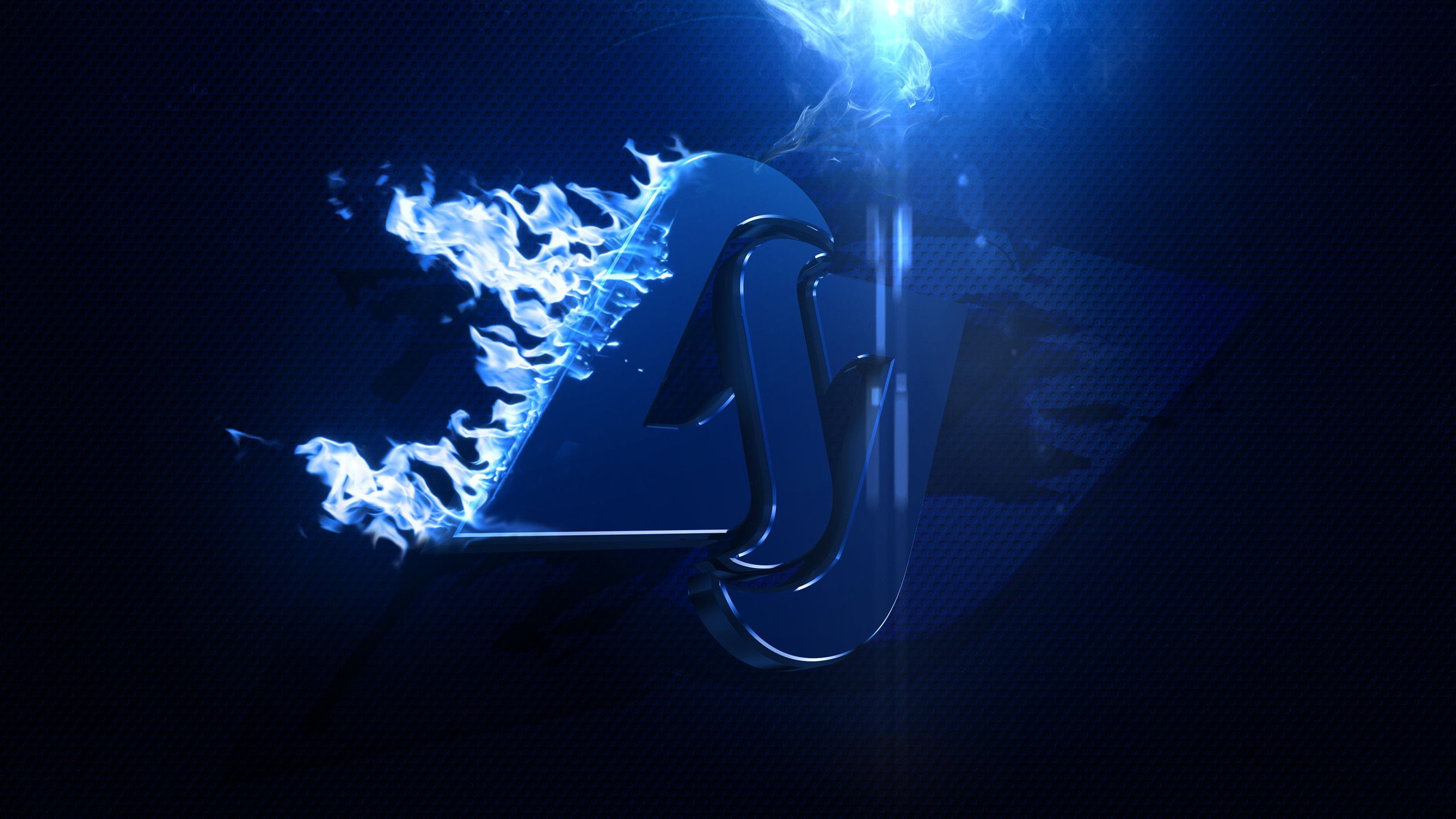 Cerchio luminoso astratto blu, 1920x1200 WUXGA, Desktop