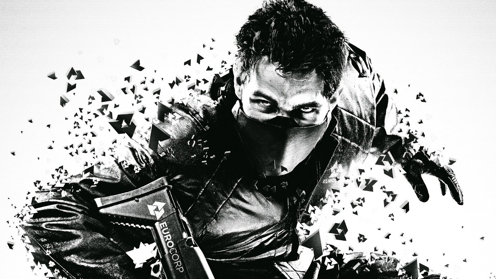 Personaggio Dishonored effetto particelle, 1600x900 HD, Desktop