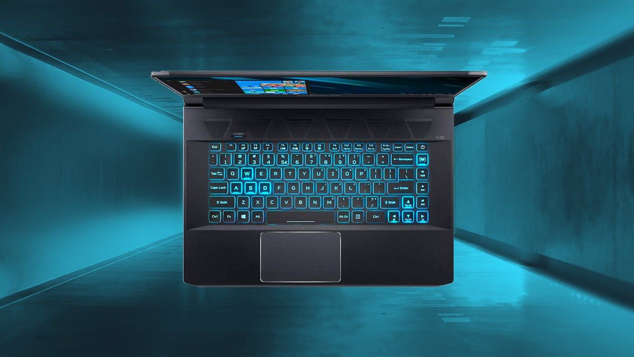Case PC gaming luci blu, 5999x3158 UHD, Notebook
