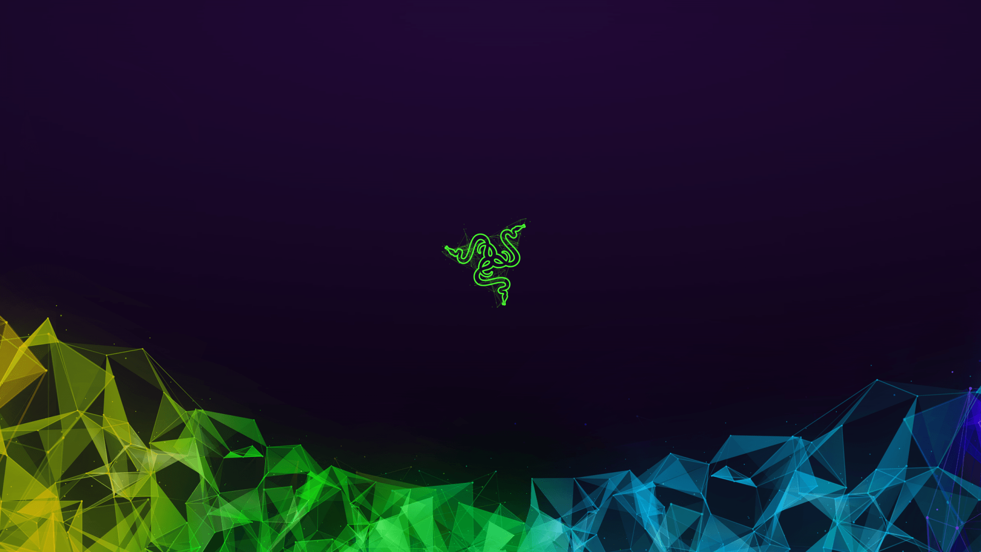 Logo Razer sfondo scuro, periferiche gaming, 1920x1080 Full HD, Desktop
