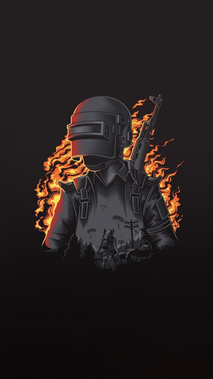 PUBG Keep Calm Chicken Dinner, battle royale, 950x1689 Full HD Verticale, Smartphone