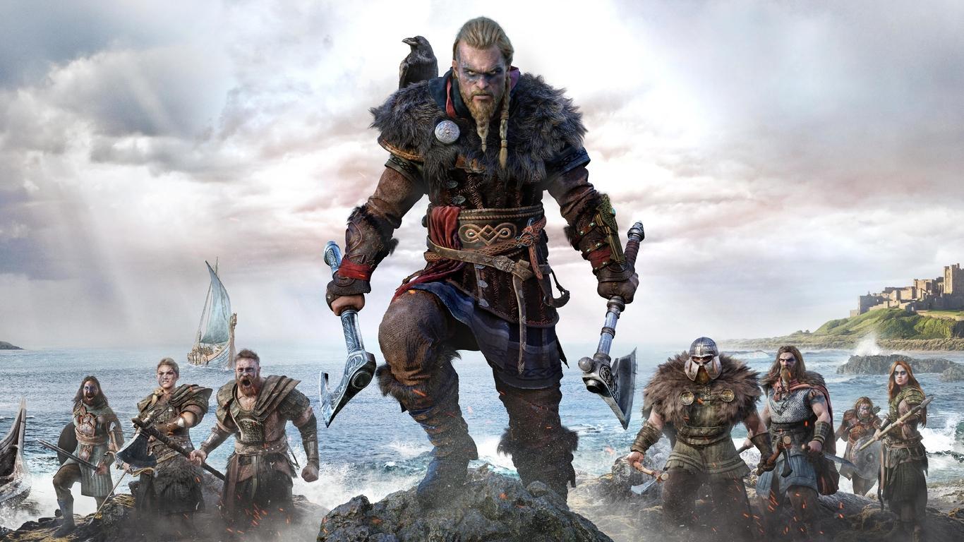 Assassin's Creed Valhalla vichinghi, azione-avventura, 1366x768 HD, Desktop