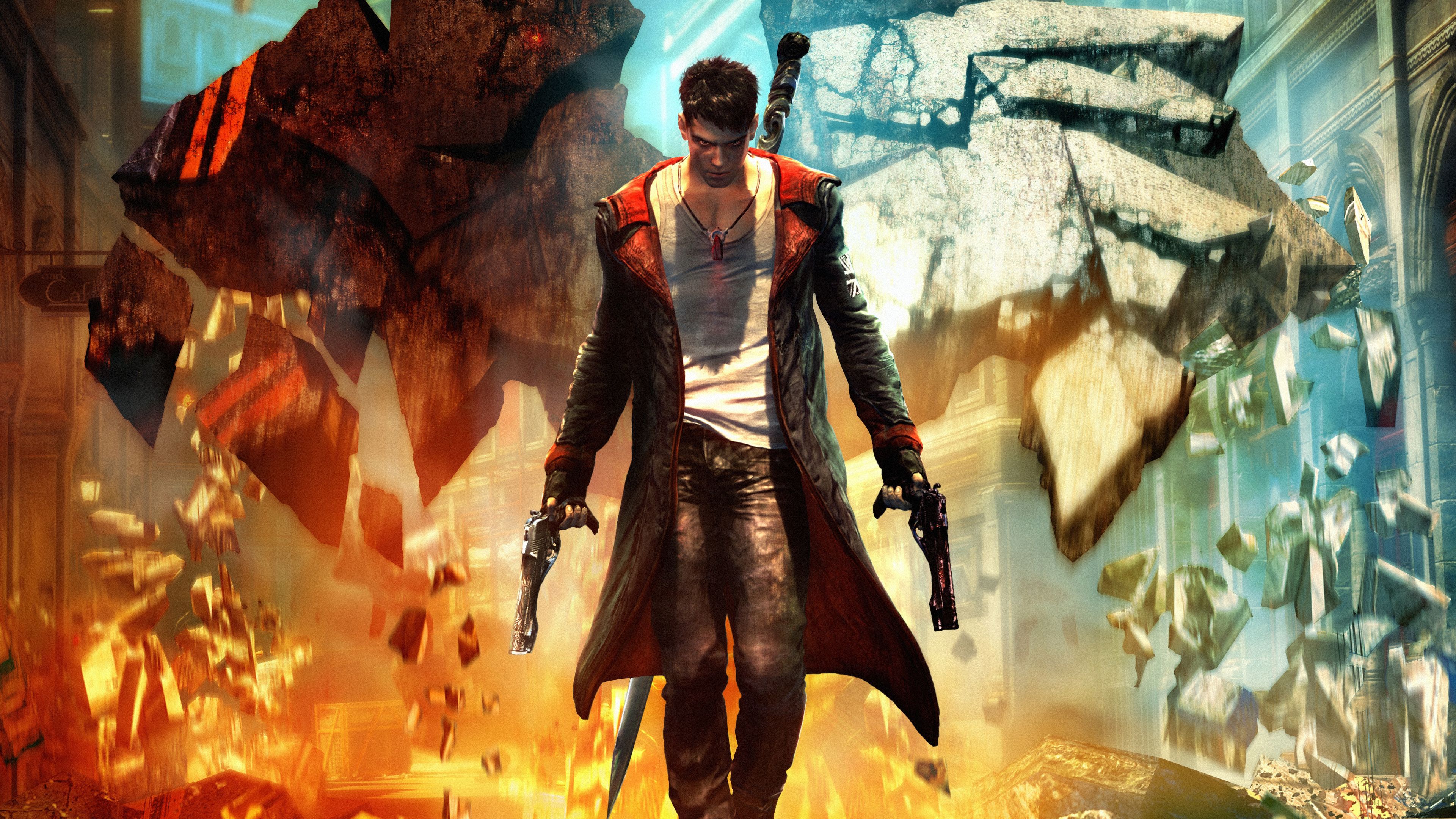 DmC Devil May Cry Dante, Capcom, 3840x2160 Ultra HD, 4K TV
