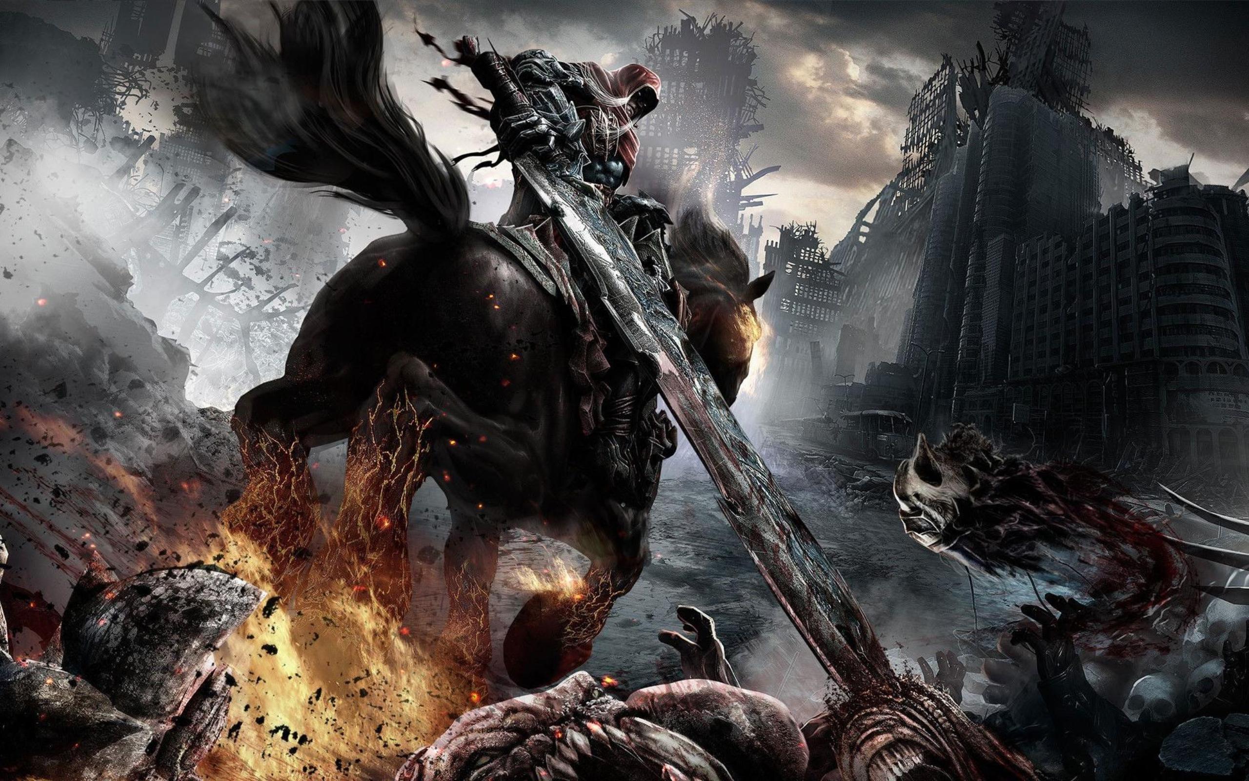 Darksiders War su cavallo, 2560x1600 2K+, Desktop