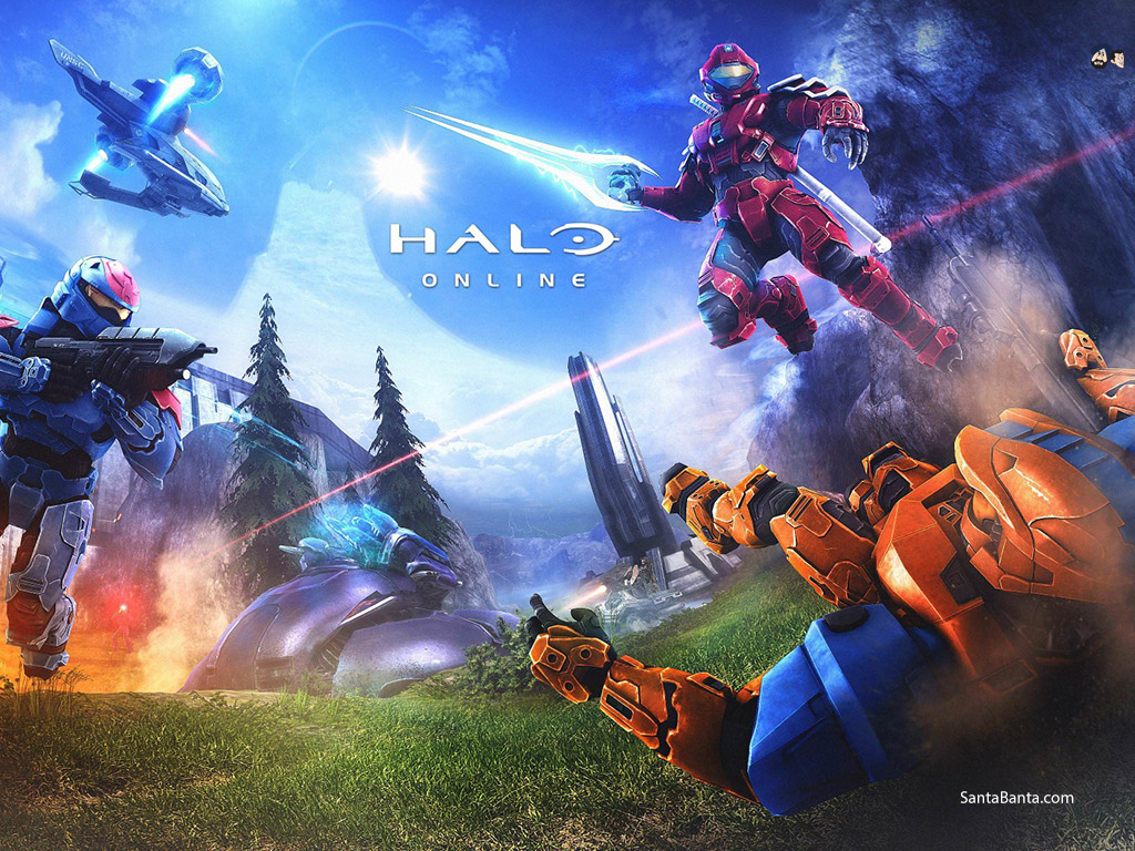 Halo Online personaggi armati, Master Chief, 1024x768 HD, PC
