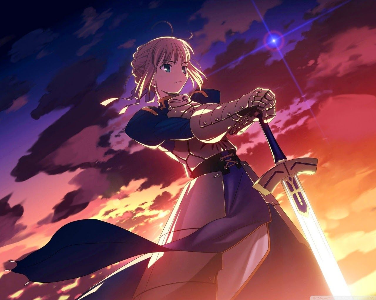 Saber Fate spada armatura, 1280x1024 HD, Desktop
