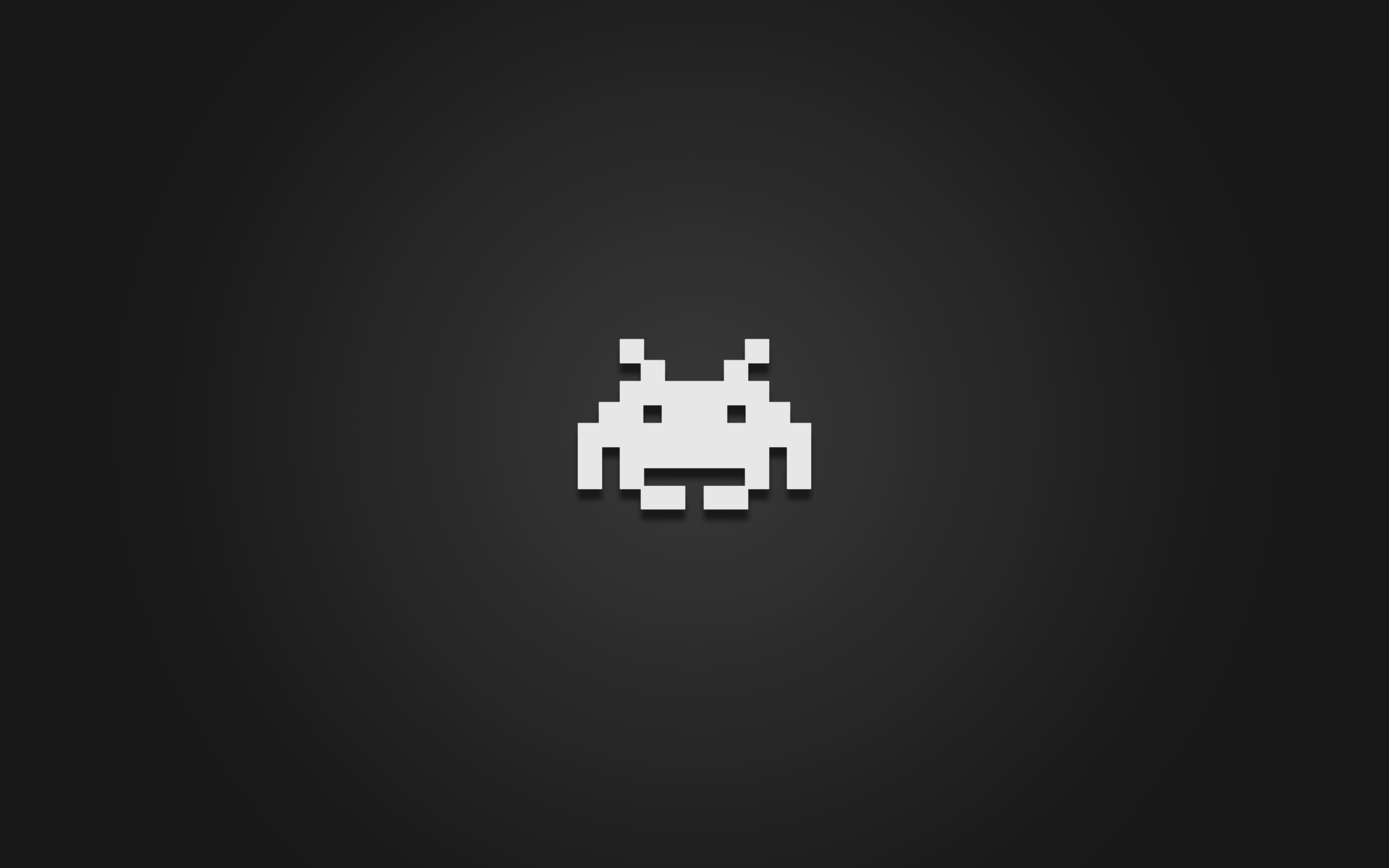 Space Invaders pixel art minimal, 1920x1200 Full HD+ WUXGA, iMac