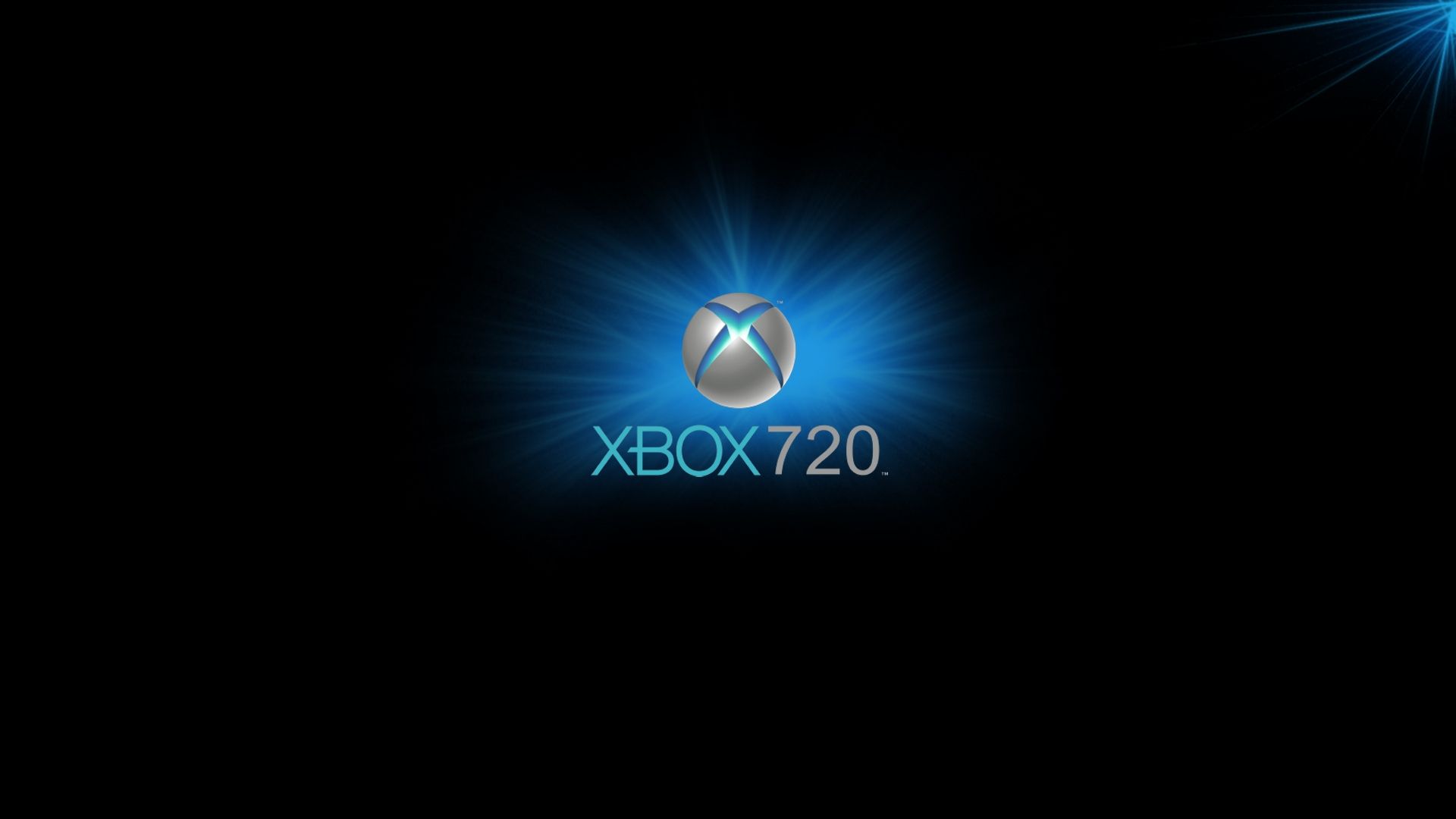 Logo Xbox 720 blu, 1920x1080 1080p, Desktop