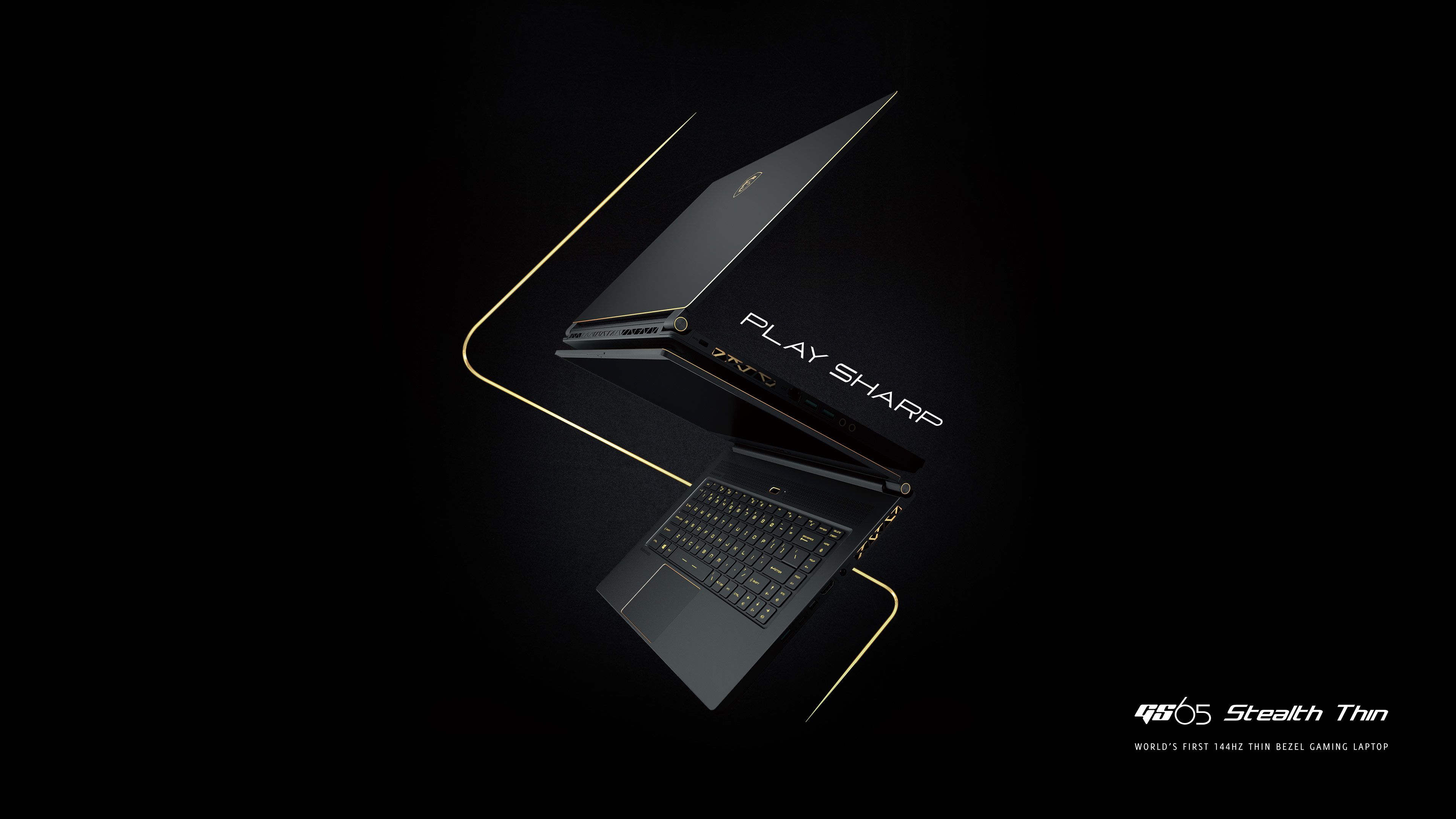 Laptop MSI gaming Ghost Recon, computer, 3840x2160 UHD, Ultrabook