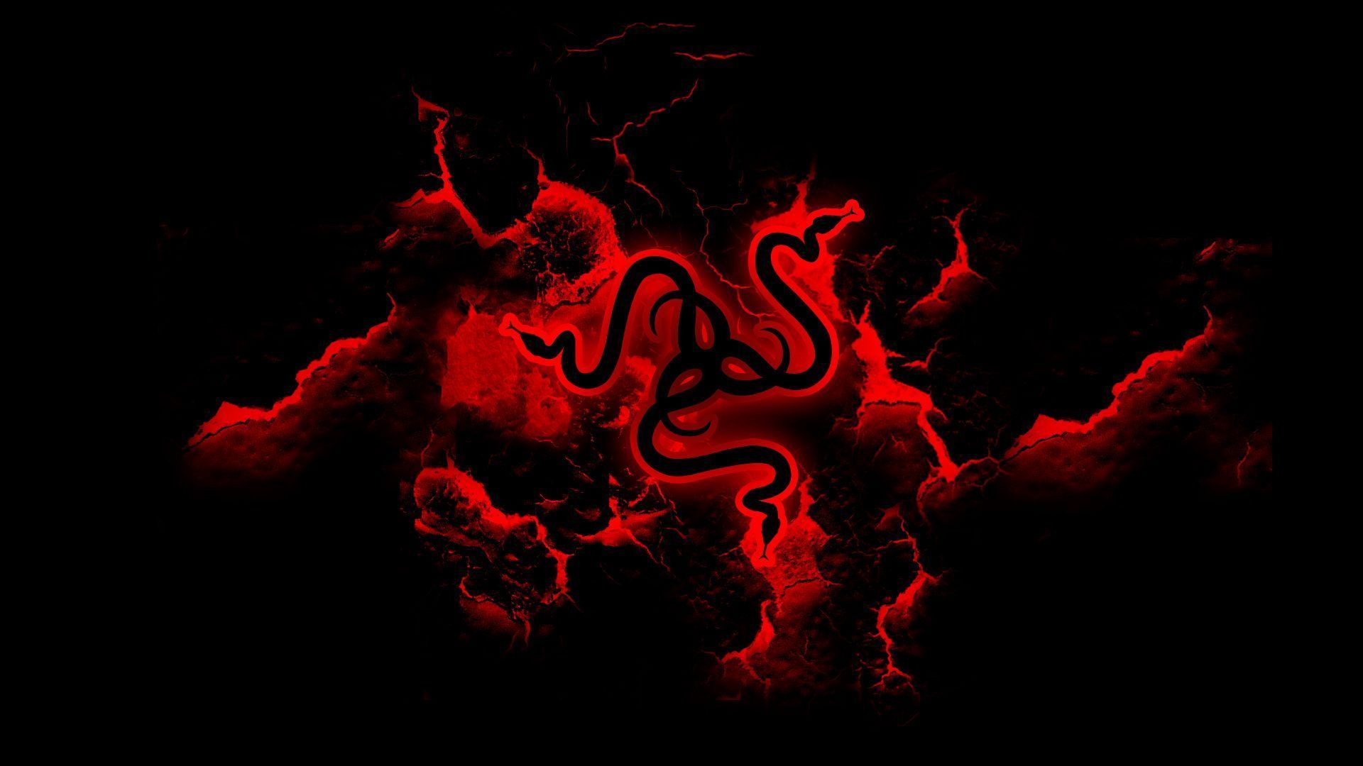Logo Razer rosso fumo, periferiche gaming, 1920x1080 1080p, Desktop