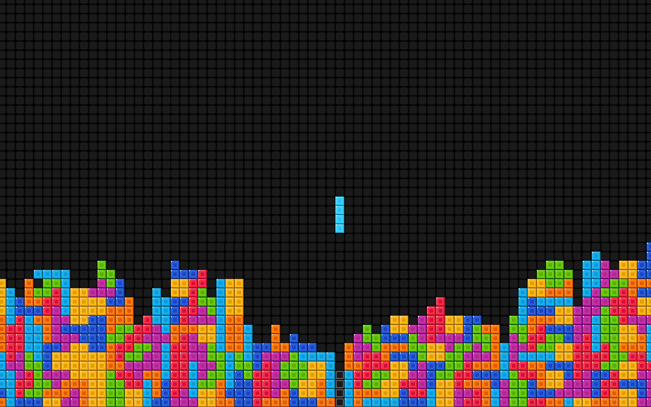 Blocchi Tetris colorati, 1280x800 HD, Desktop