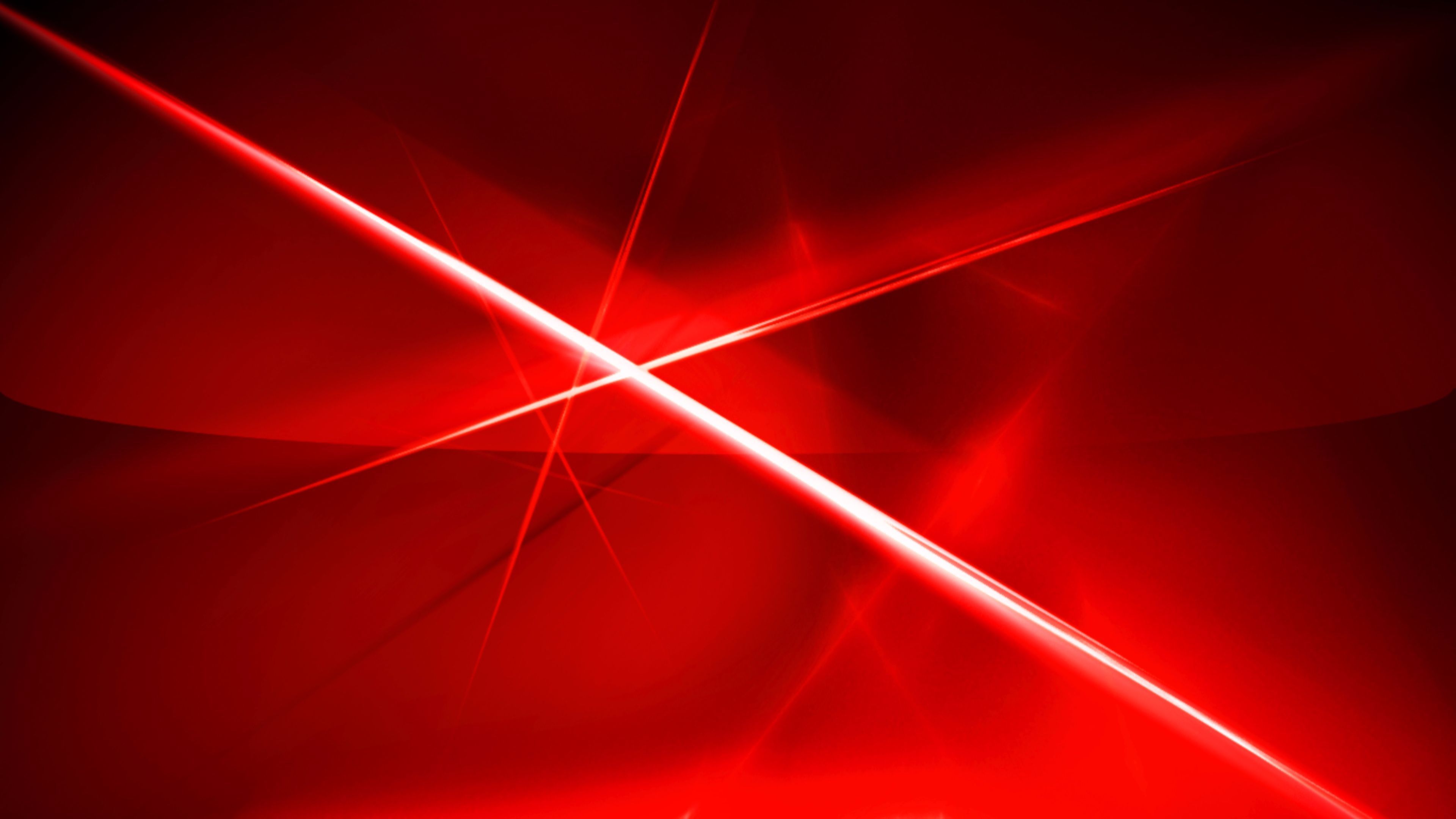 Linee luminose astratte rosse, 3840x2160 4K Ultra HD, Monitor 4K