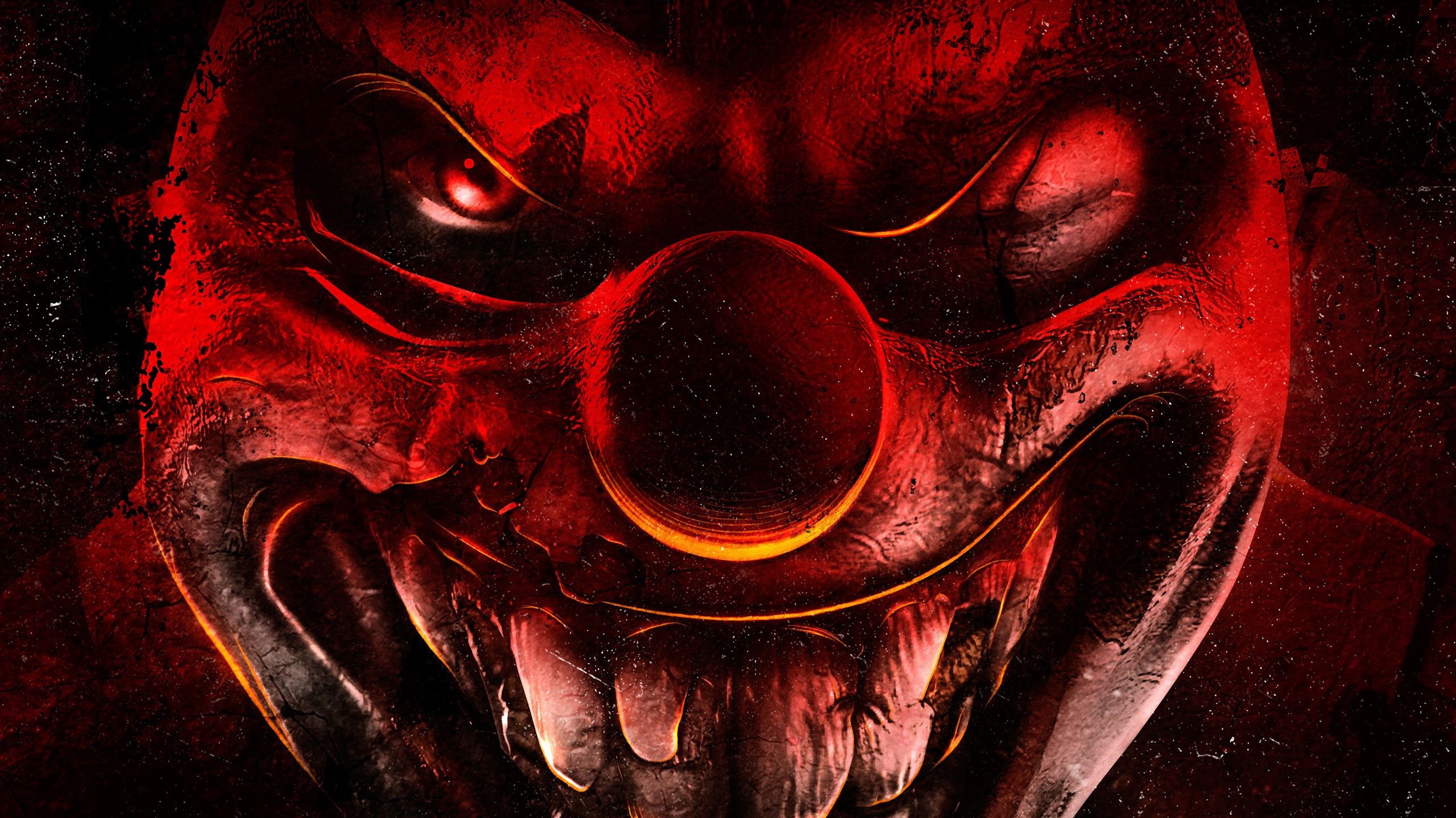 Clown malvagio rosso, 2560x1440 1440p, Desktop