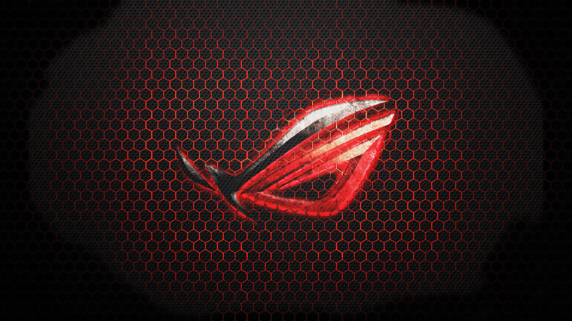 Logo ROG Asus rosso, 1920x1080 Full HD, PC Desktop