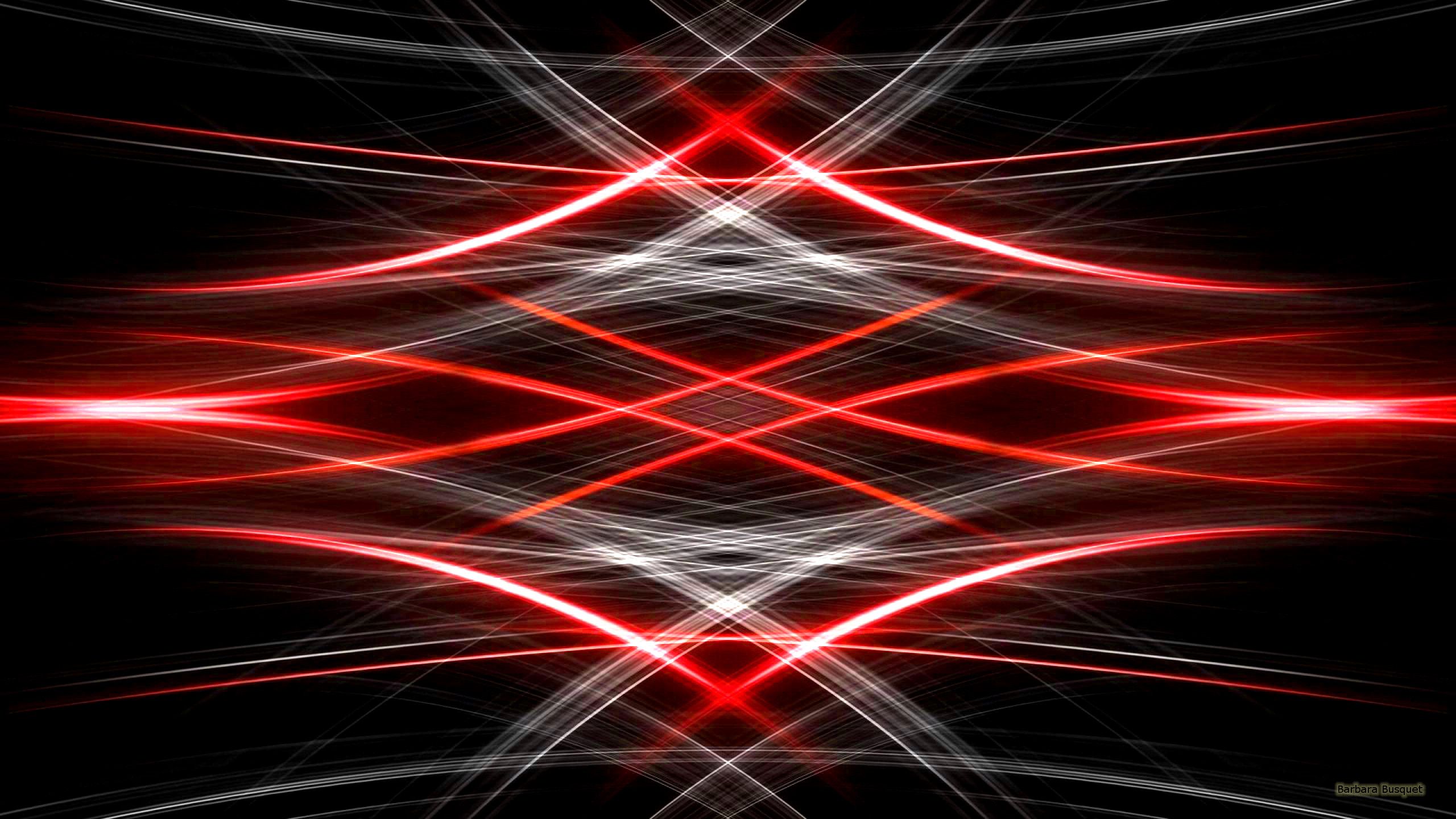 Linee astratte rosse e bianche, 2560x1440 2K QHD, PC