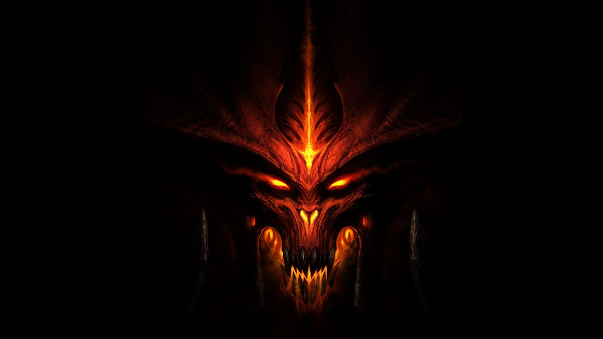 Diablo III demone rosso, 1920x1080 Full HD 1080p, Desktop