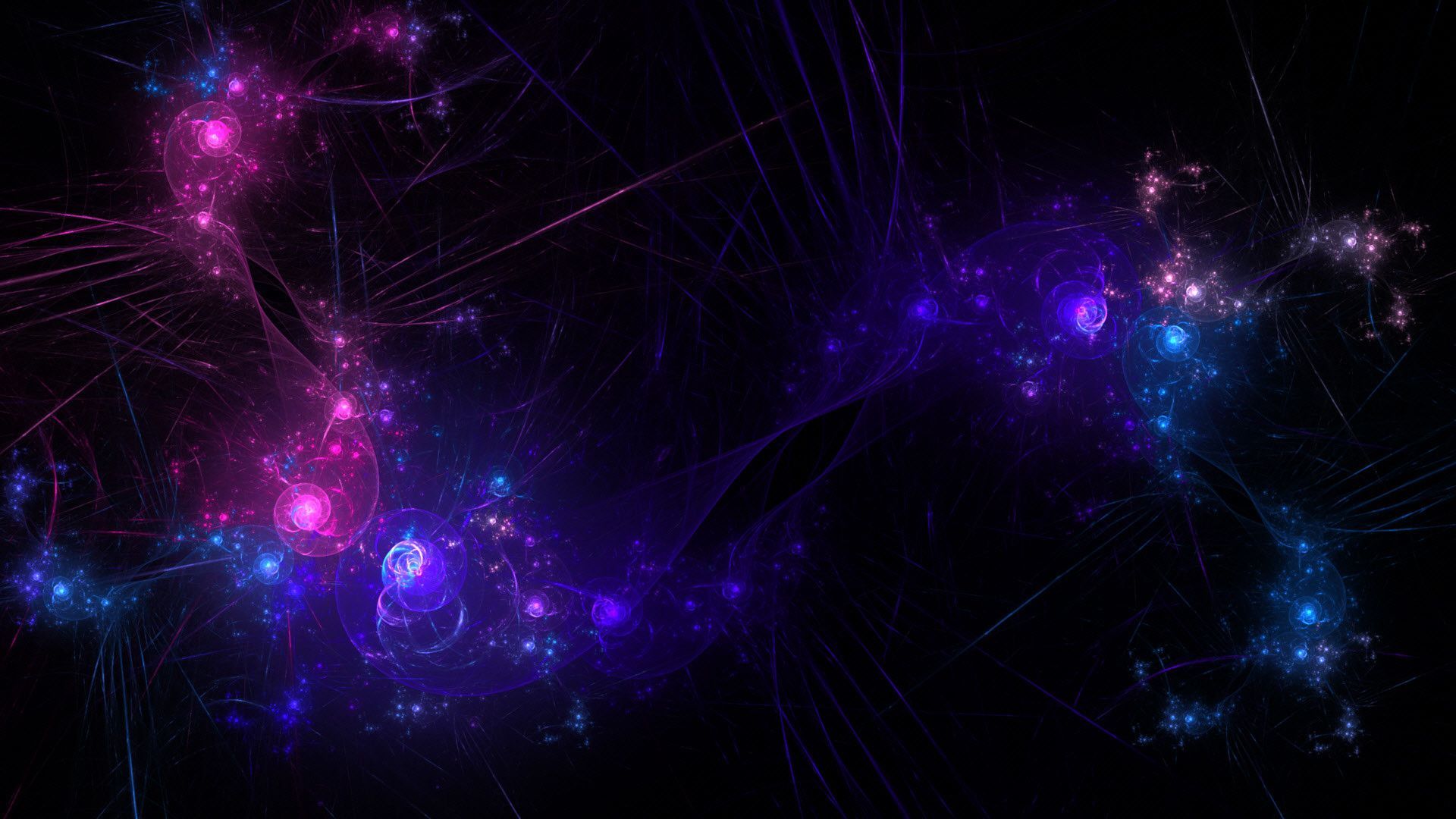 Particelle astratte viola gaming, 1920x1080 Full HD 1080p, Desktop