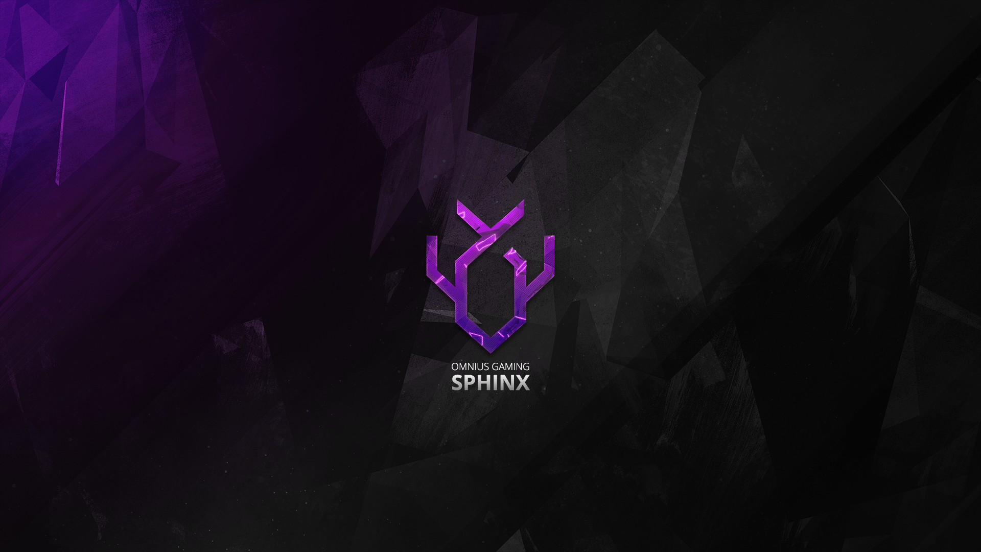 Logo viola Sphinx gaming, 1920x1080 Full HD, PC Desktop